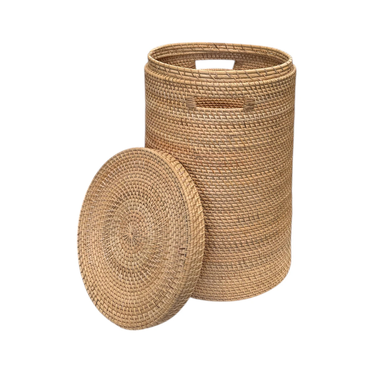 Bahama Rattan Laundry Hamper Natural - Large