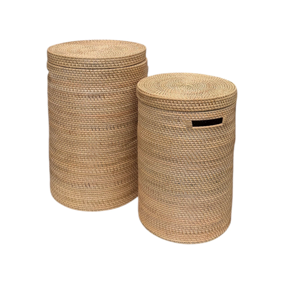 Bahama Rattan Laundry Hamper Natural - Large