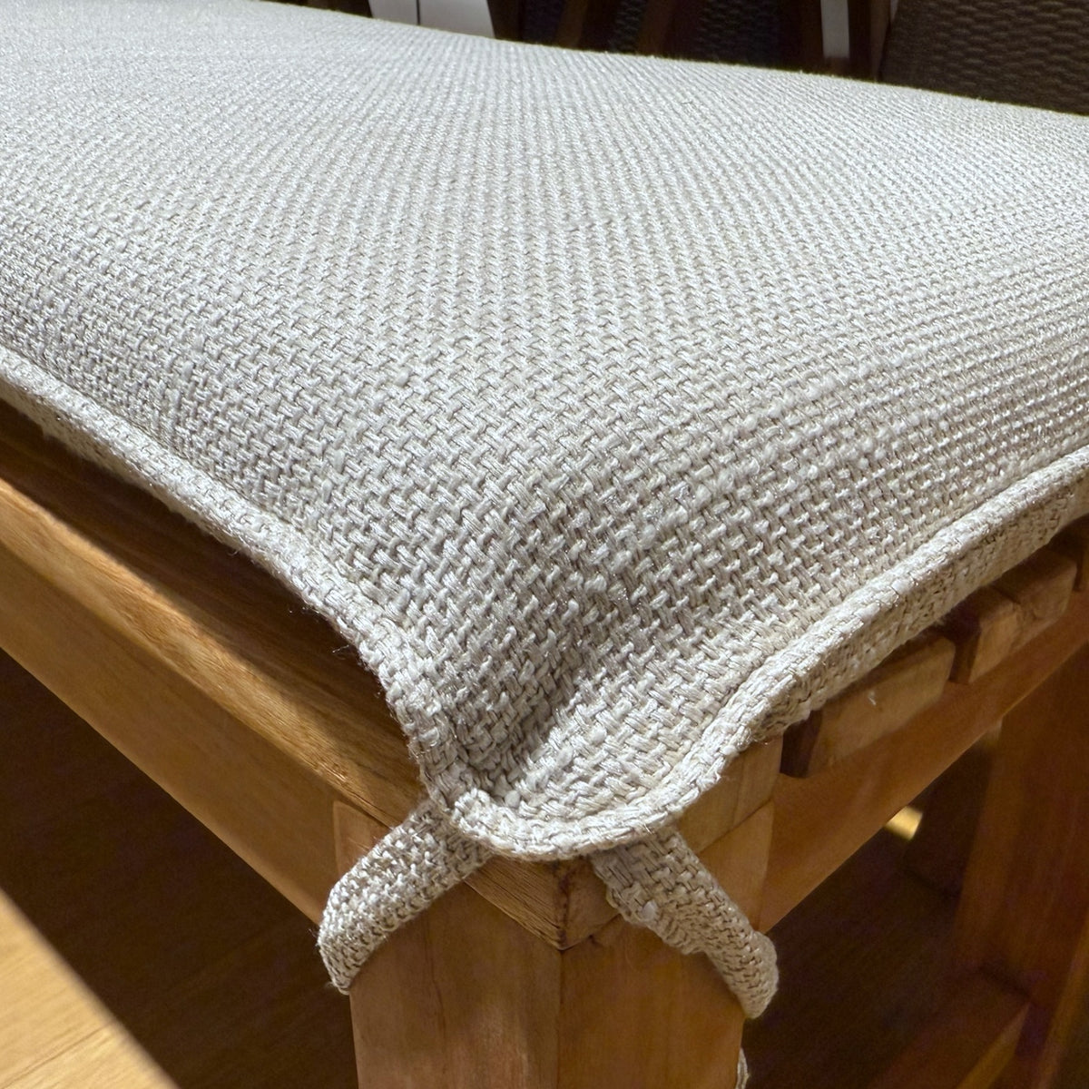 Balmoral Outdoor Bench Cushion 150cm - Wheat