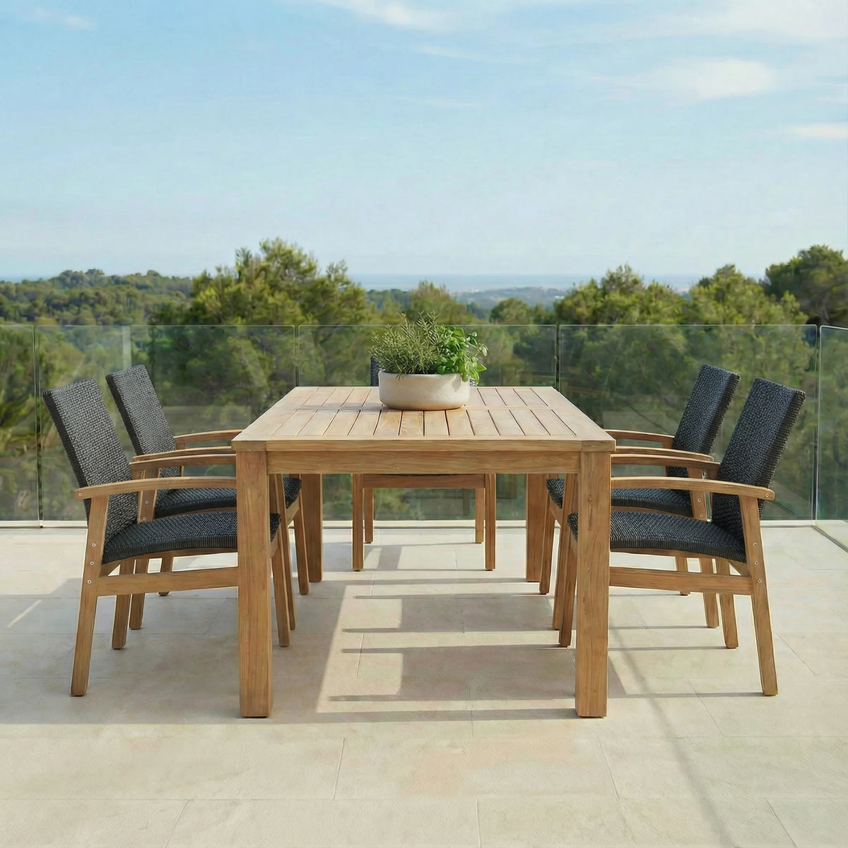Balmoral Chair - Charcoal Black Teak