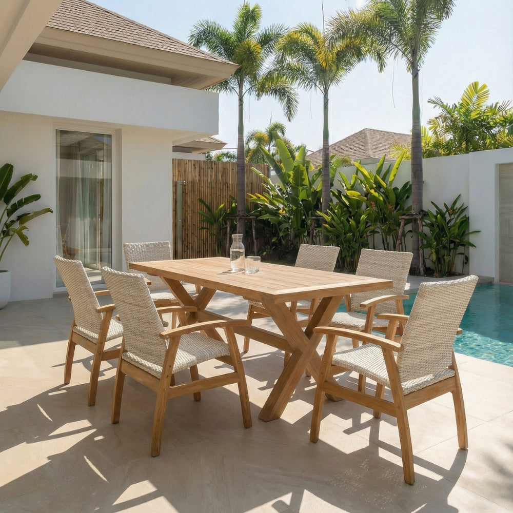Mandalay Table 180cm - Teak