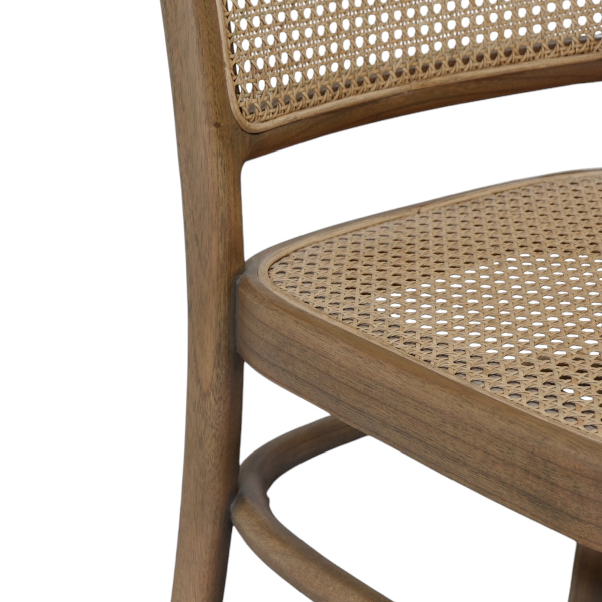 Bellagio Rattan Dining Chair - Mid Brown