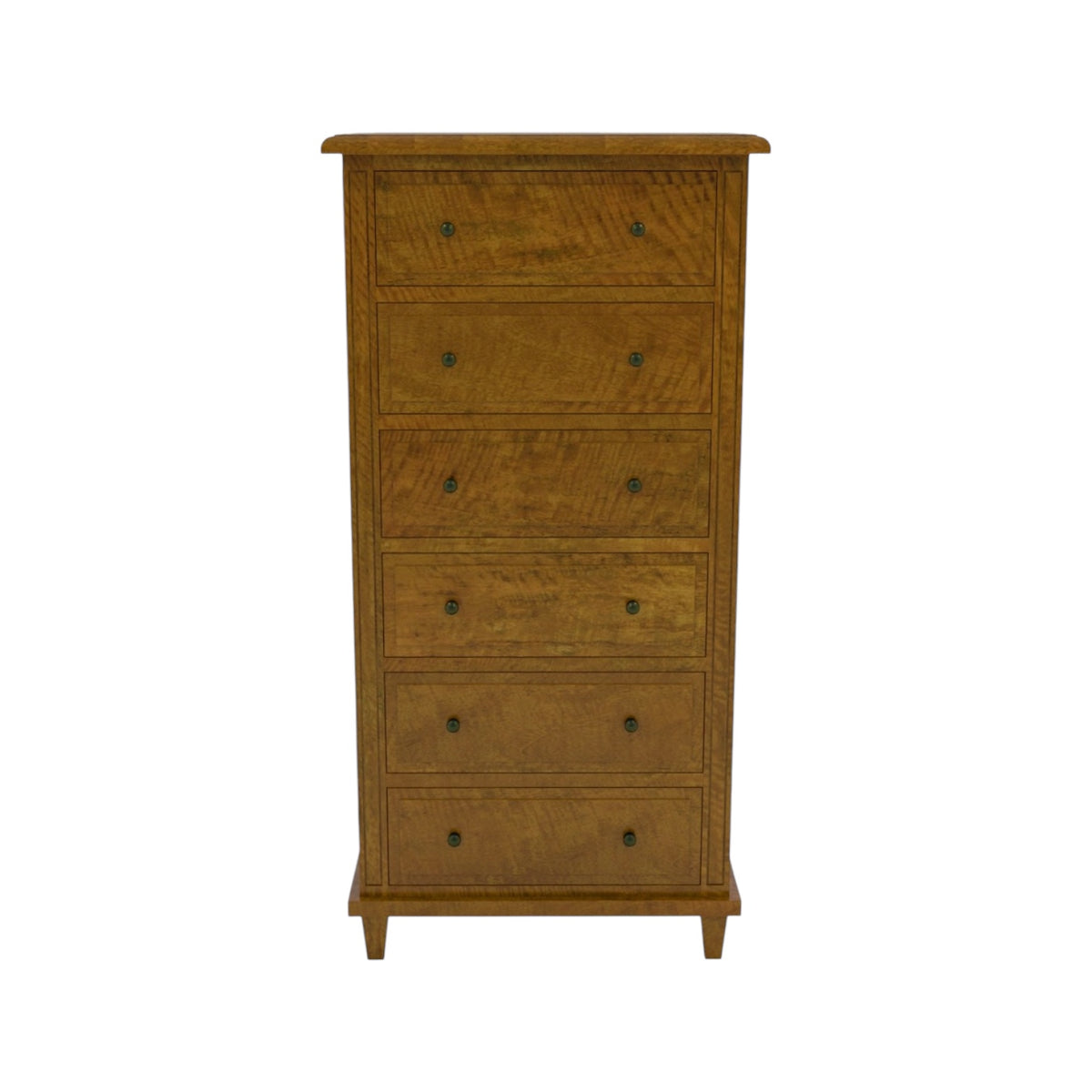 Brittany 6 Drawer Chest - Mango Wood