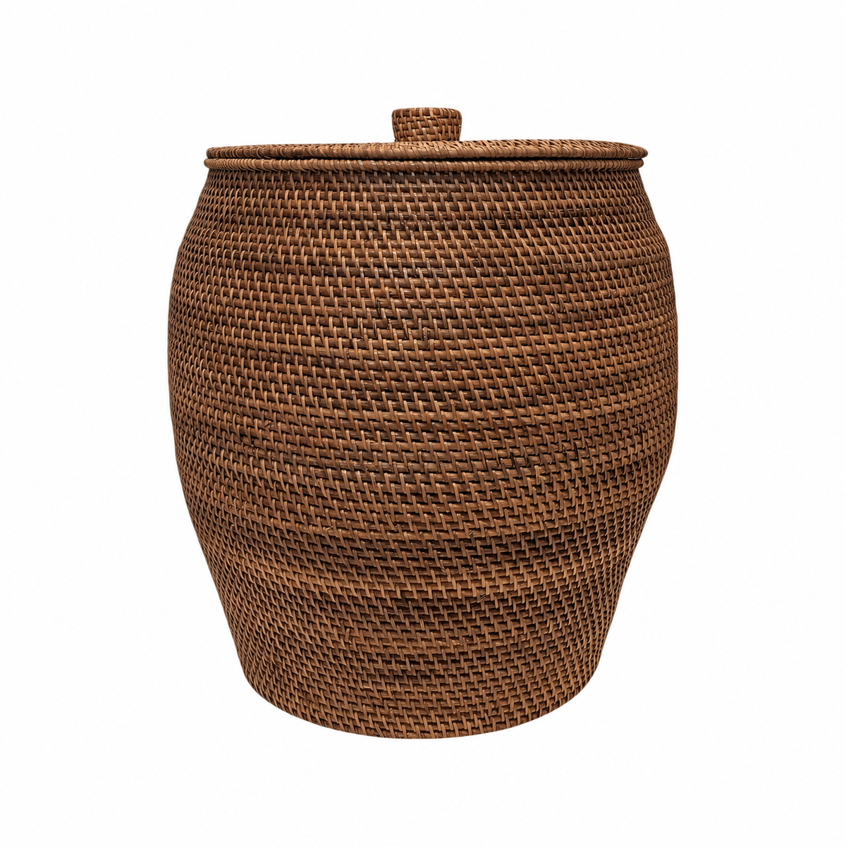Cabo Rattan Laundry Basket - Brown