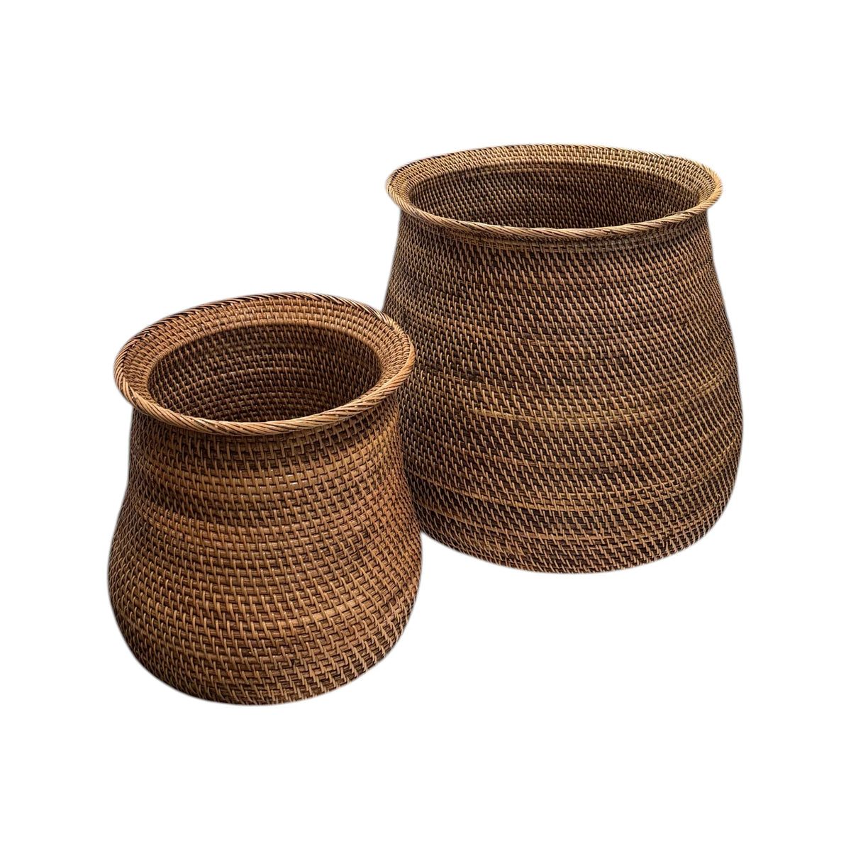 Cabo Rattan Planter Basket - Small