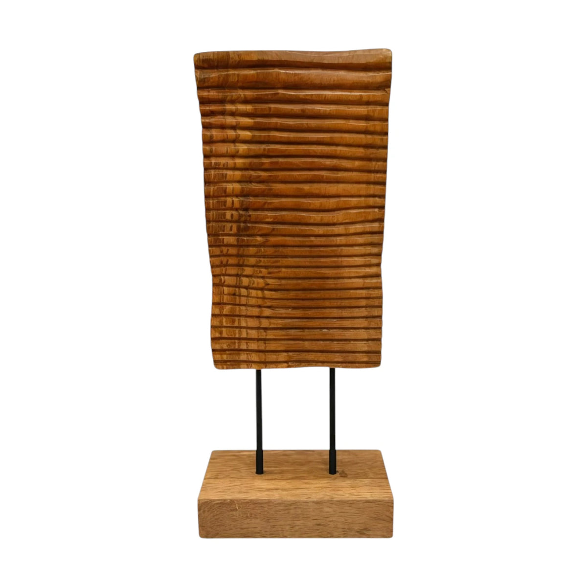 Cascade Carving on Base - Natural