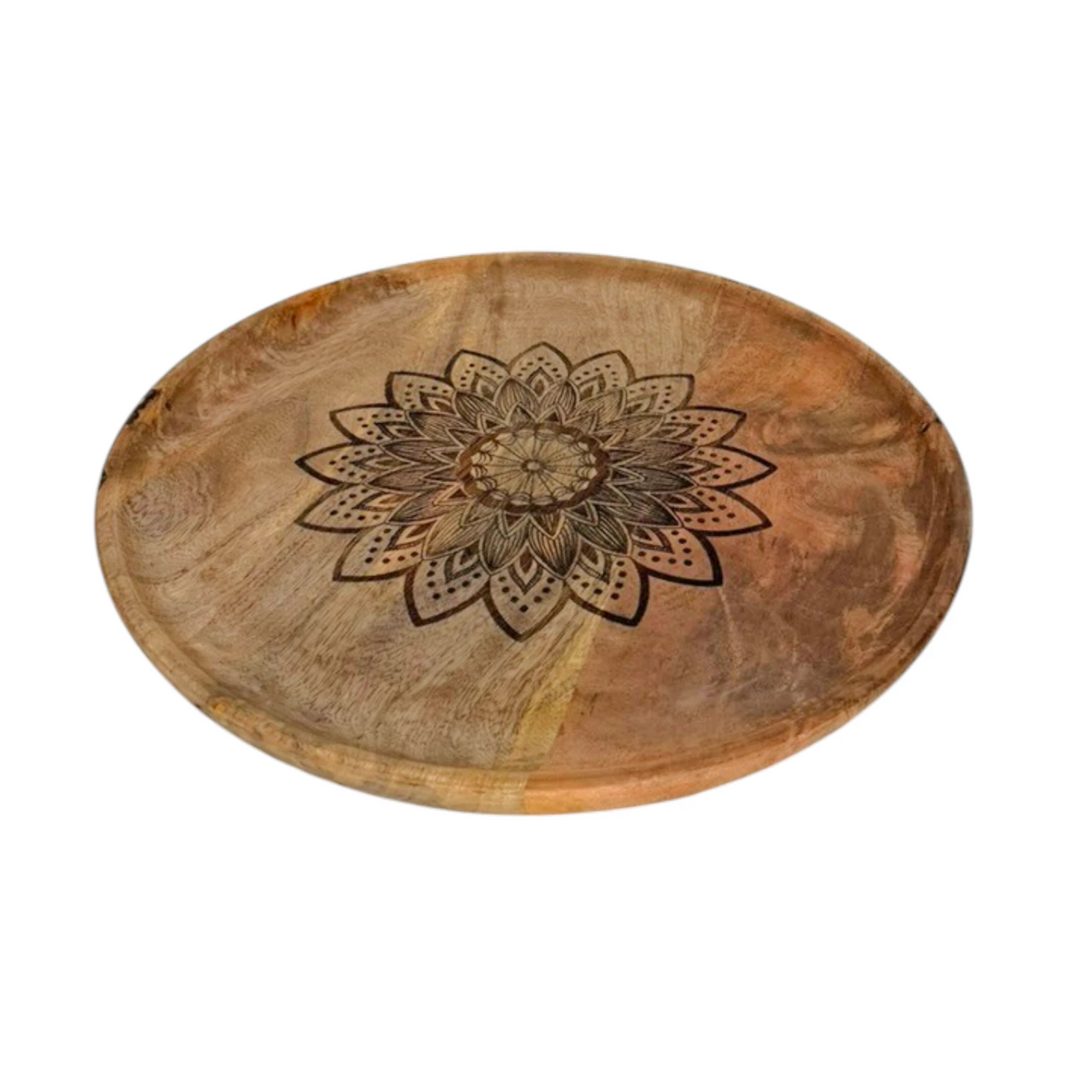 LOTUS MANDALA CHARGER TRAY 35CM