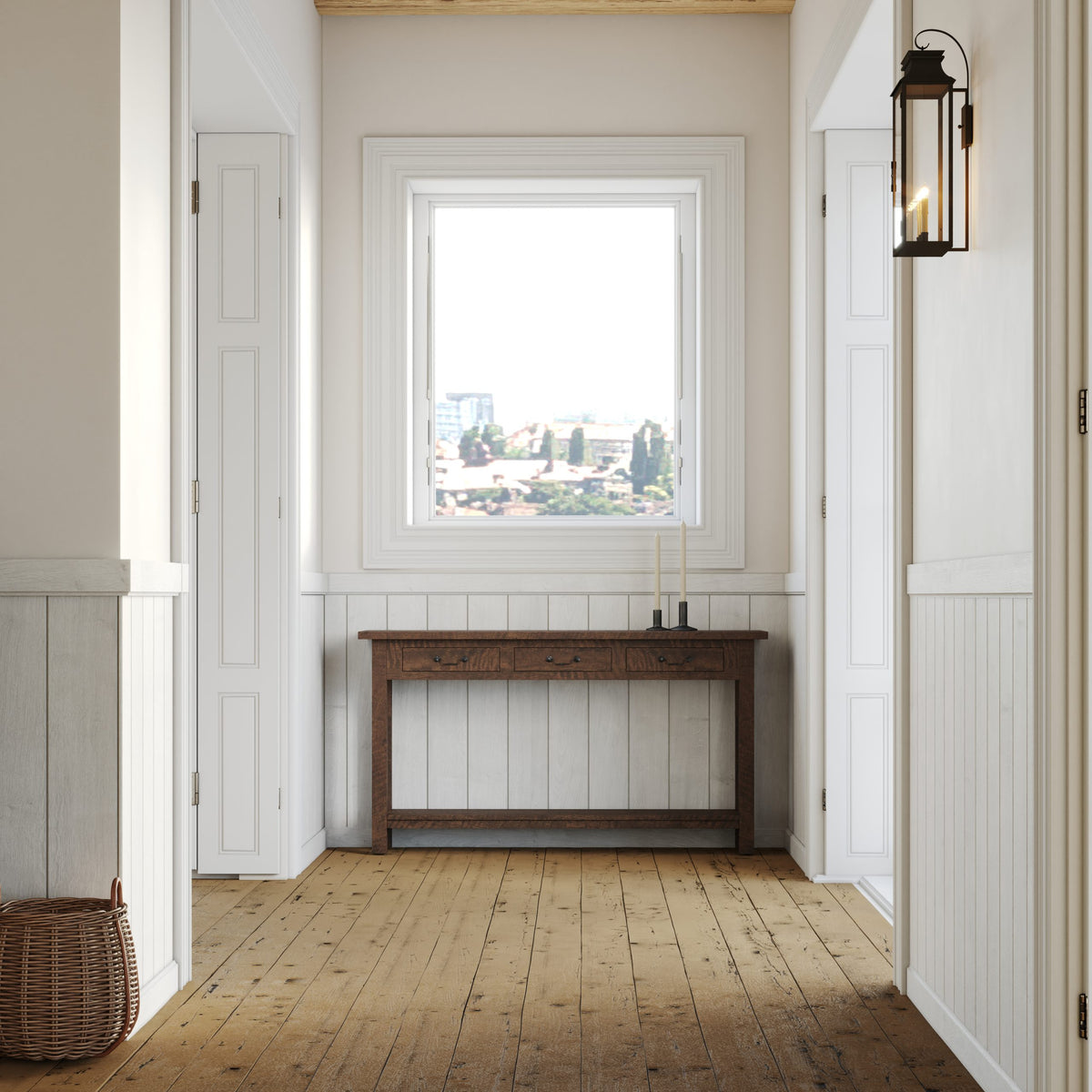 Chateau 3 Drawer Console - Mango Wood