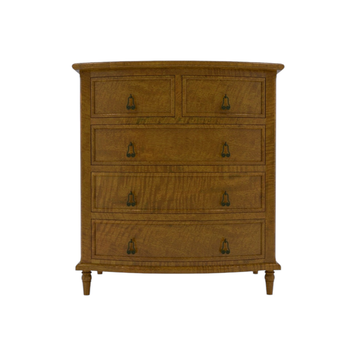 Chateau 5 Drawer Chest - Mango Wood