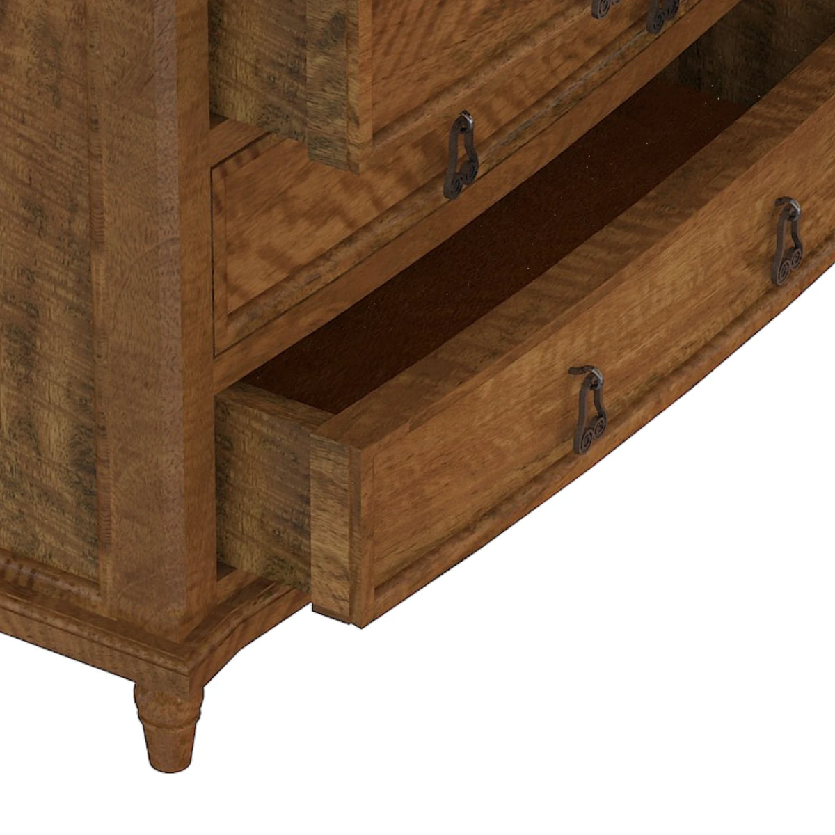 Chateau 7 Drawer Chest - Mango Wood