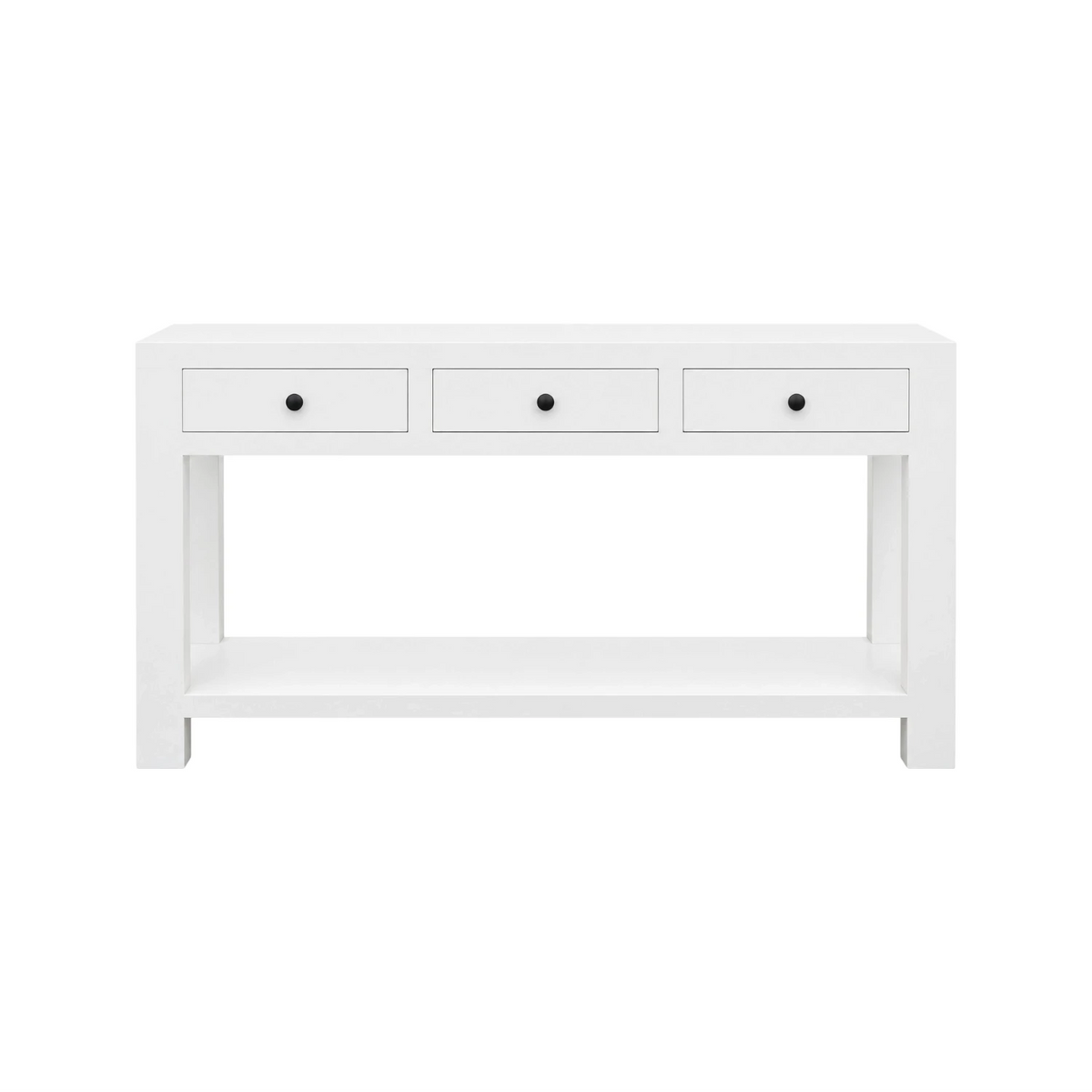 Coastline 3 Drawer Console Table - White