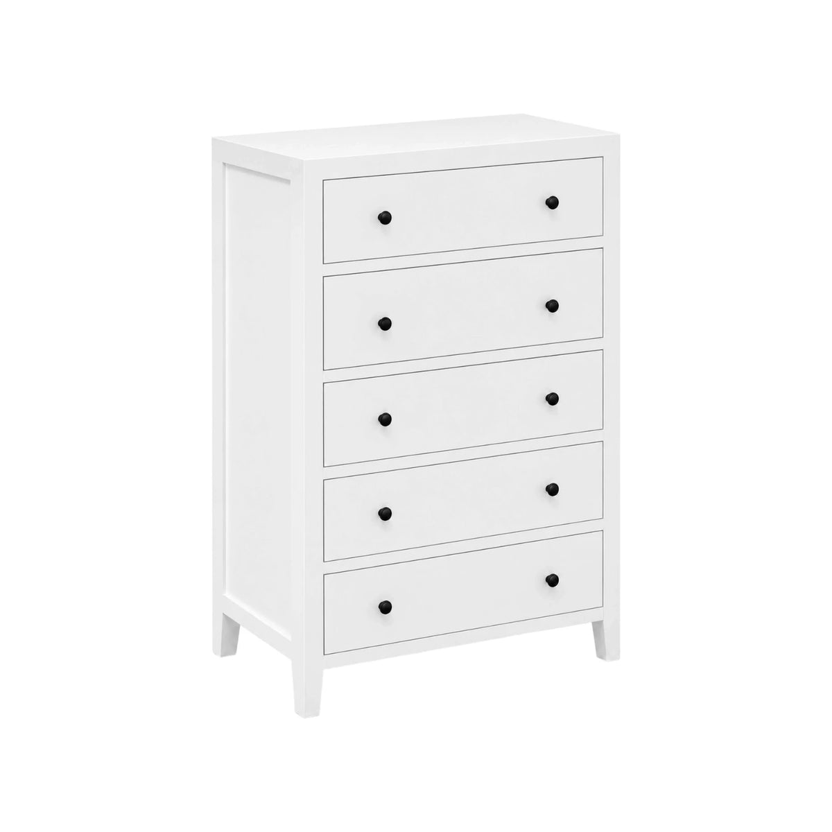 Coastline Tall Chest - White