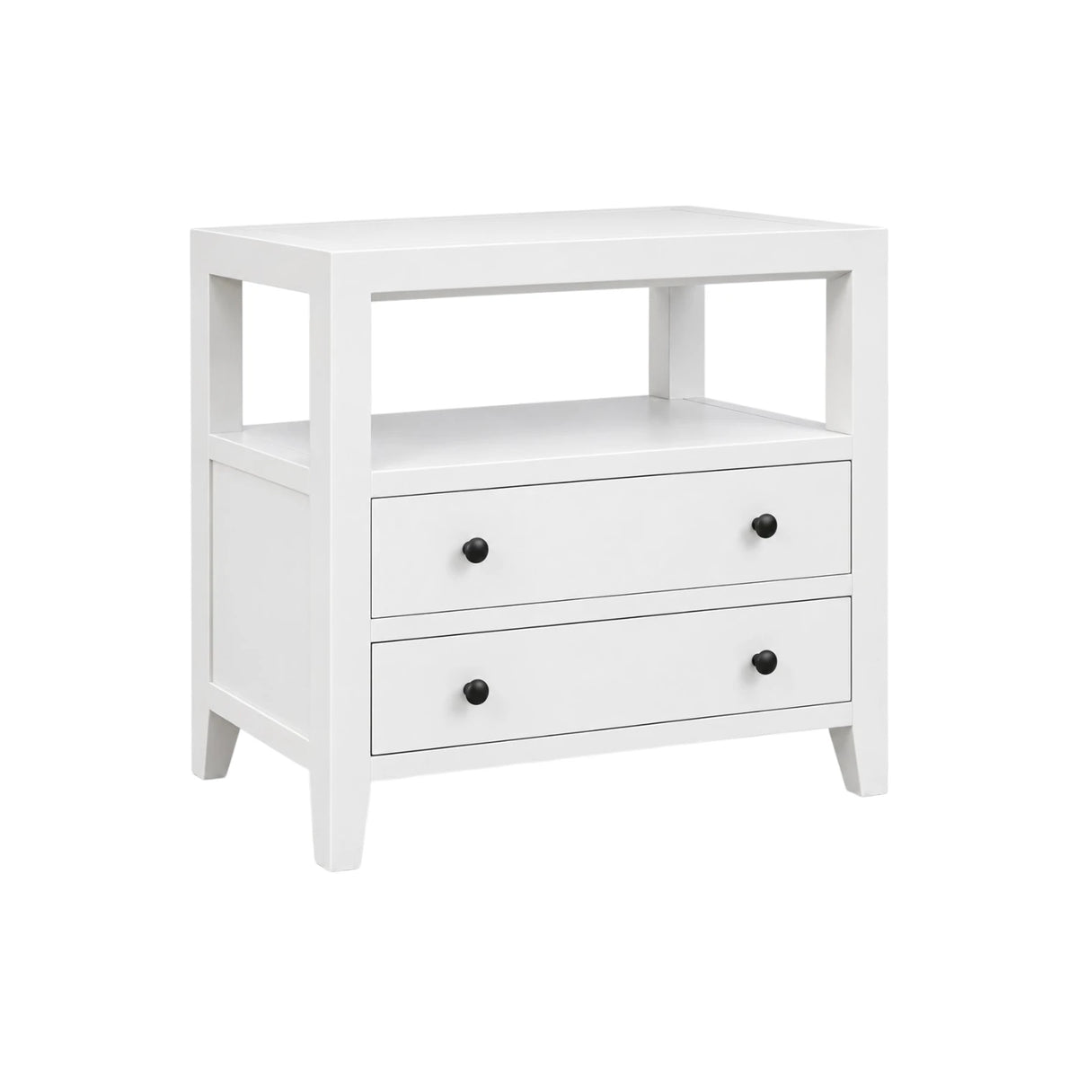 Coastline Bedside Table White - Wide