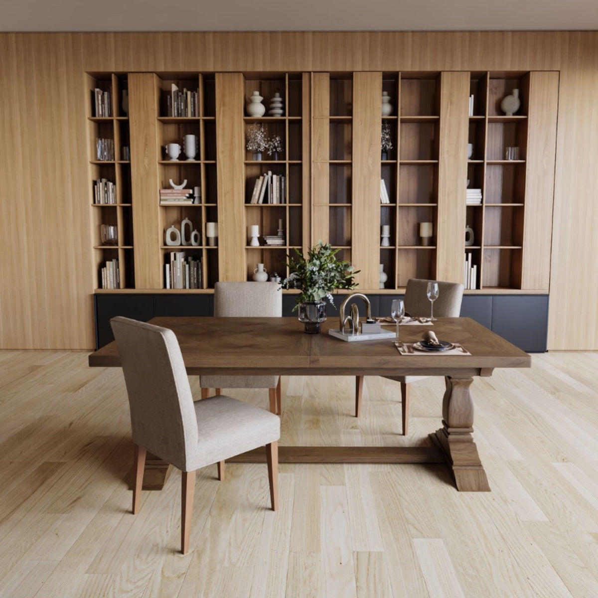 Deauville Extension Dining Table 210-310cm - Provincial Parquetry