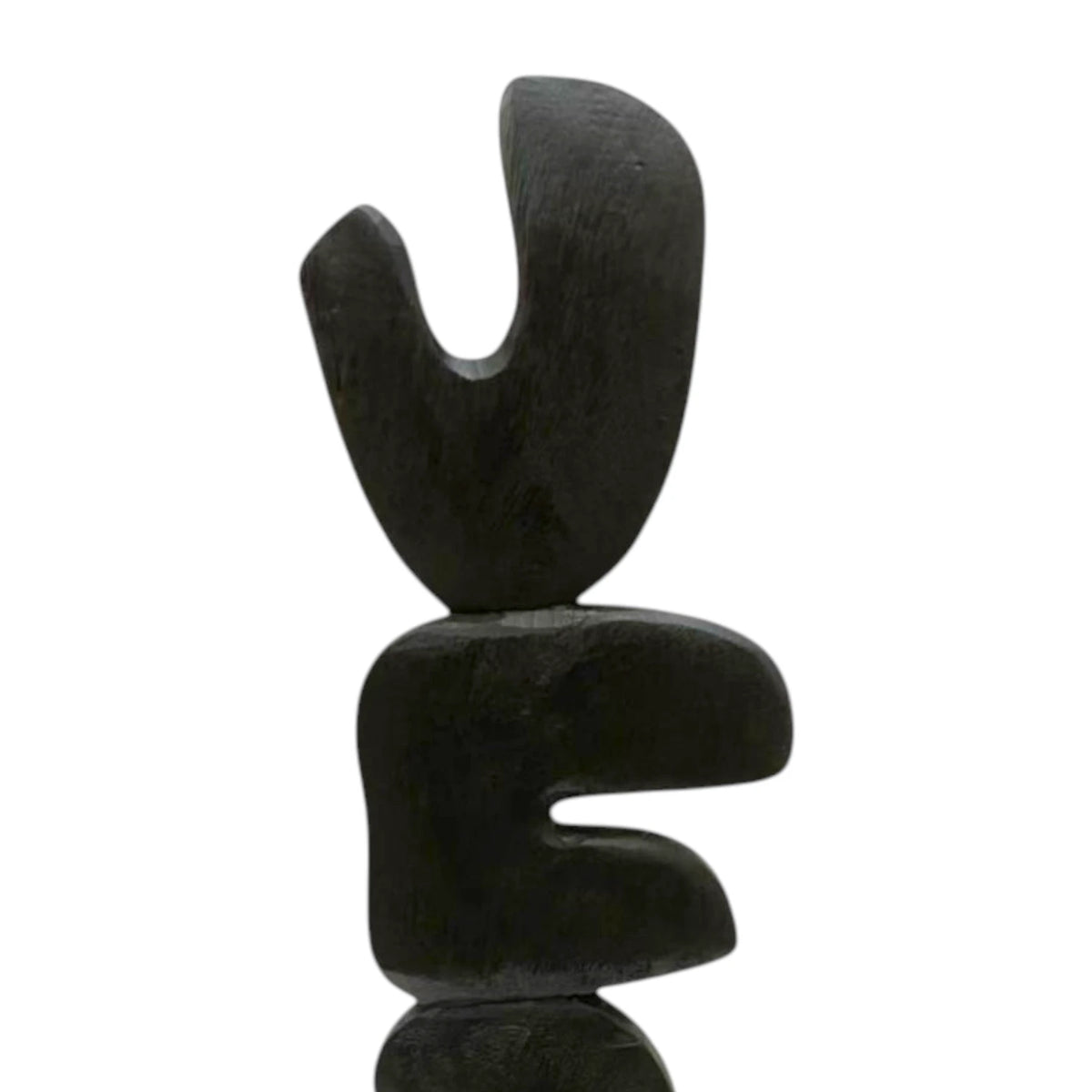 Balance Sculpture on Base - Black