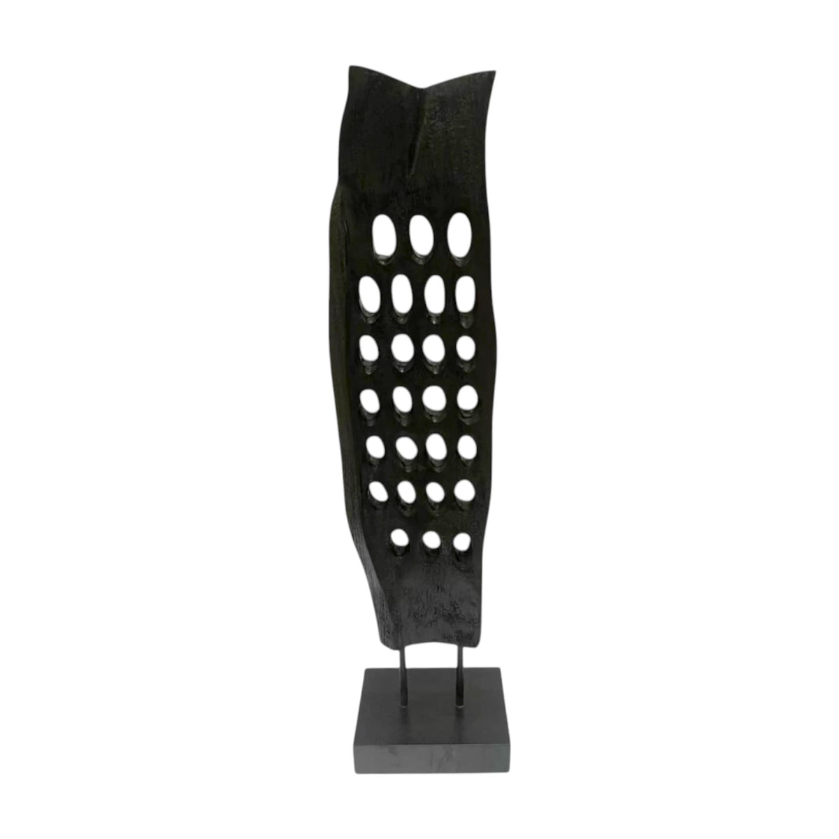 Honeycomb Totem Tall - Black