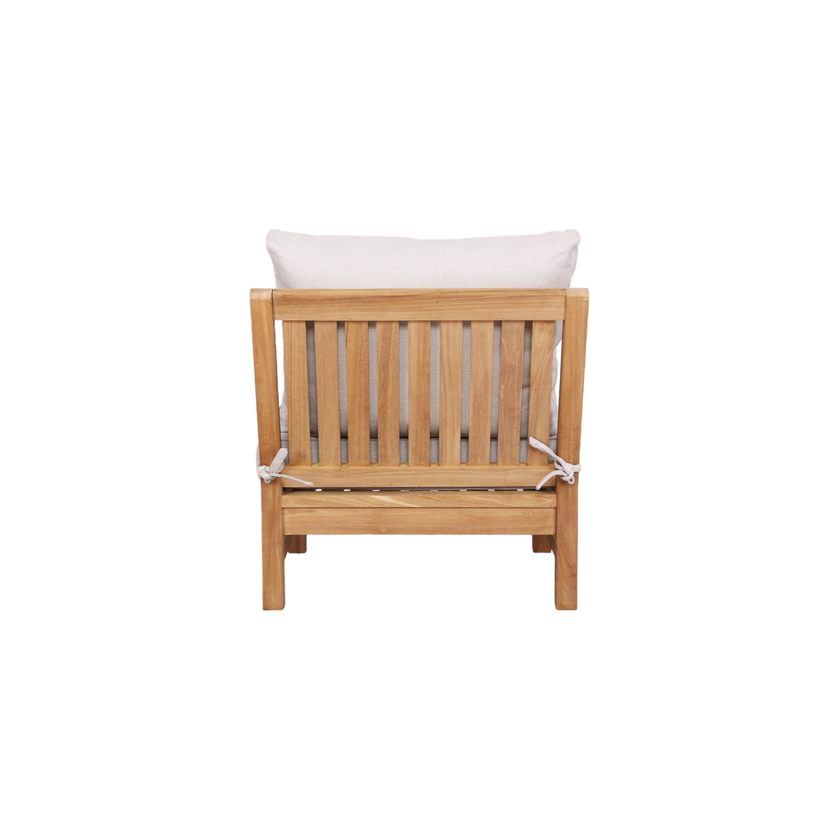 Koloa 1 Seater Lounge - Teak / Wheat