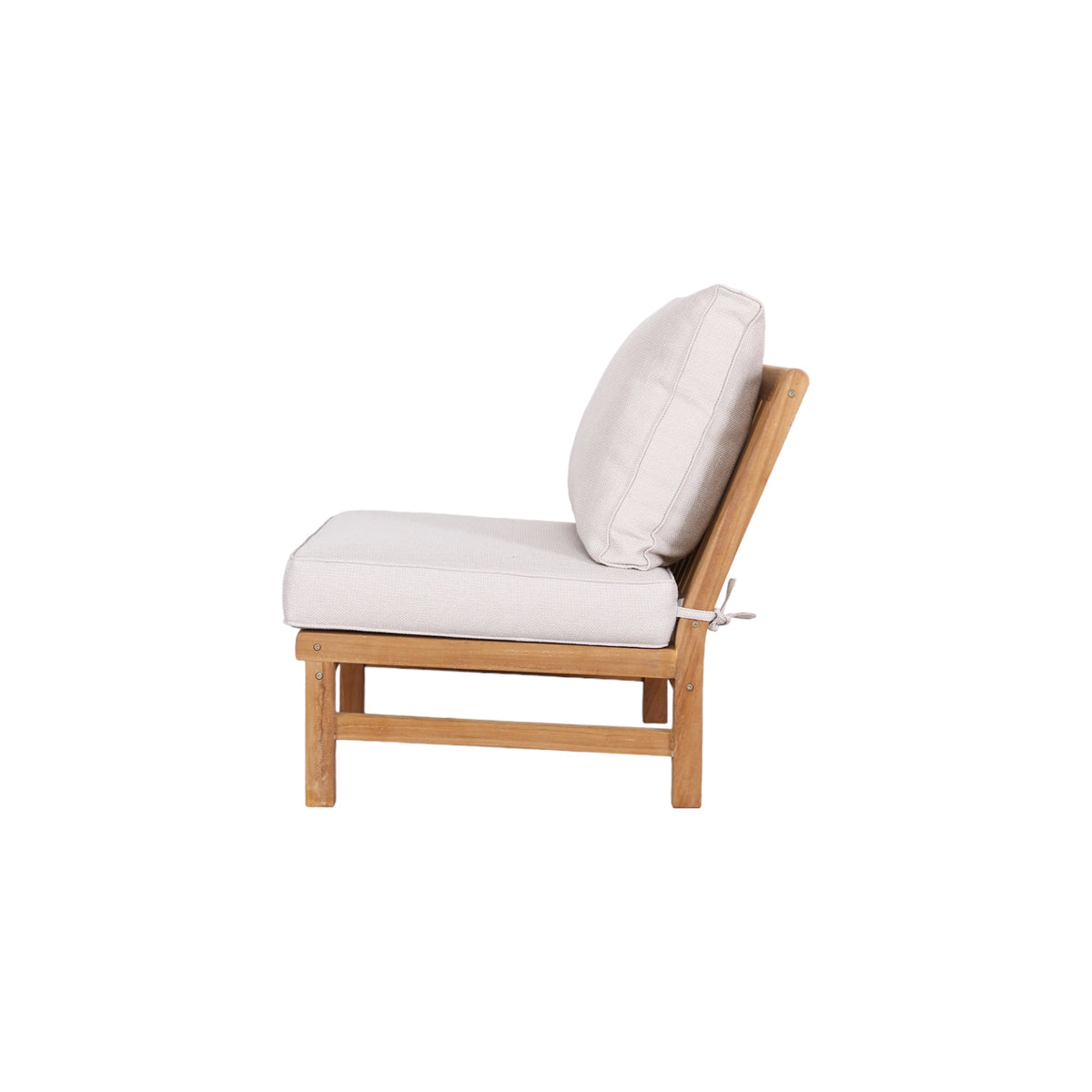 Koloa 1 Seater Lounge - Teak / Wheat