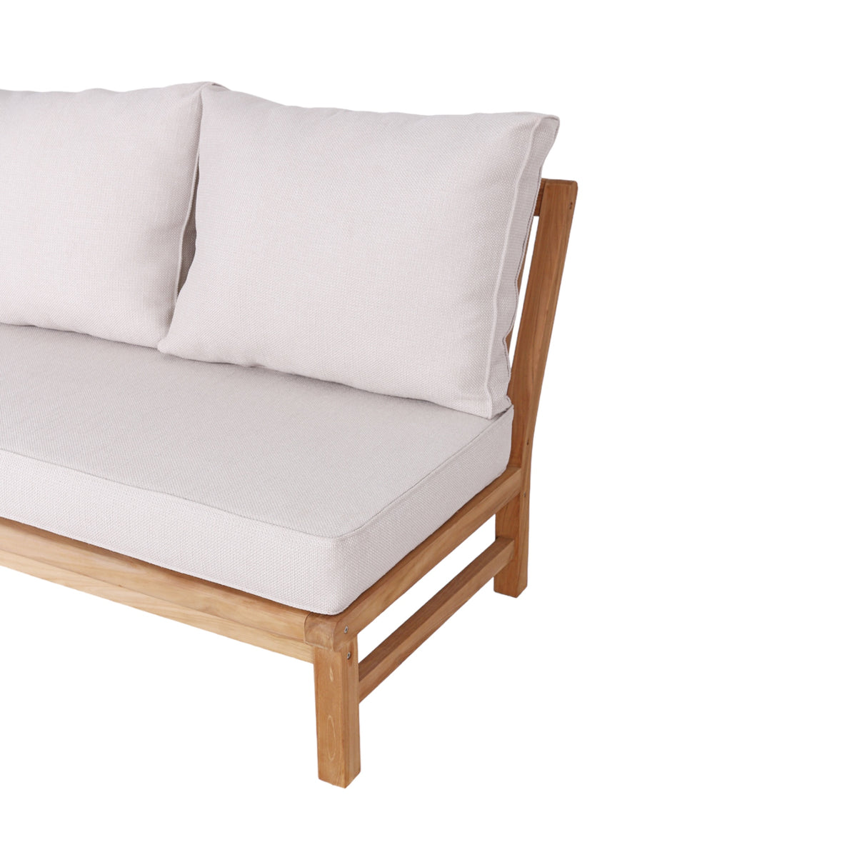 Koloa 3 Seater Lounge - Teak / Wheat
