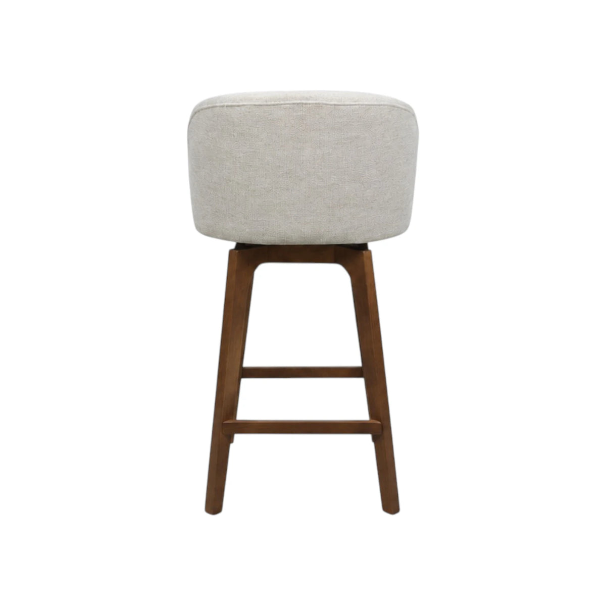 Ember Barstool - Cameilia Ivory / Honey Leg
