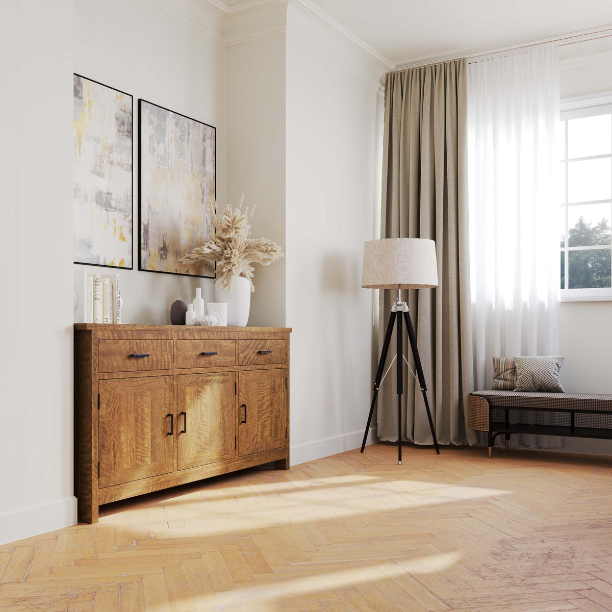 Hamilton Buffet 168cm - Mango Wood