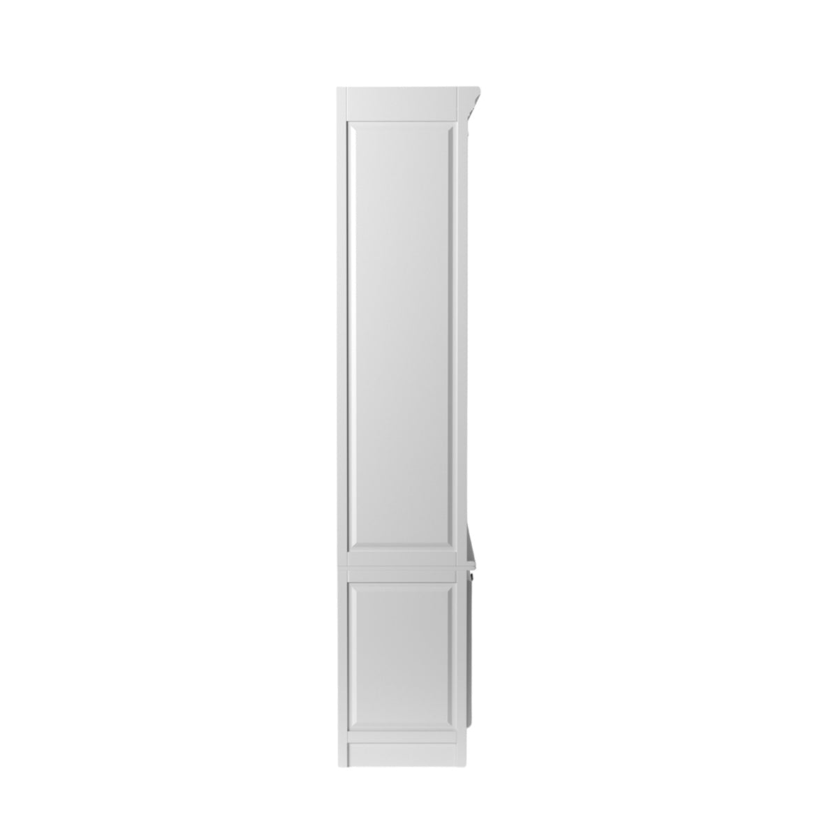 Hamptons Library Bookcase 180cm - White