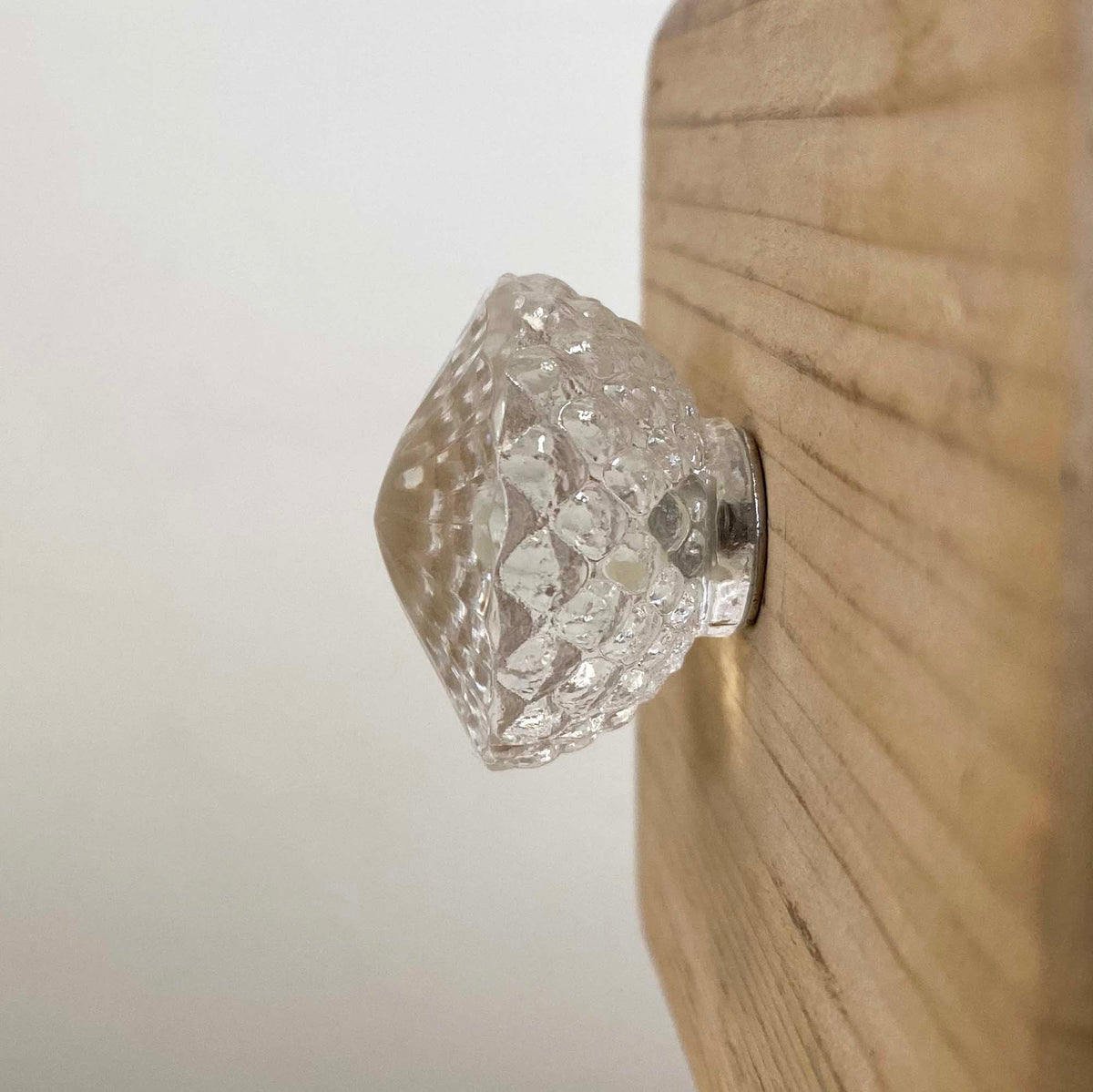 Diamond Glass C Knob - 3.5cm