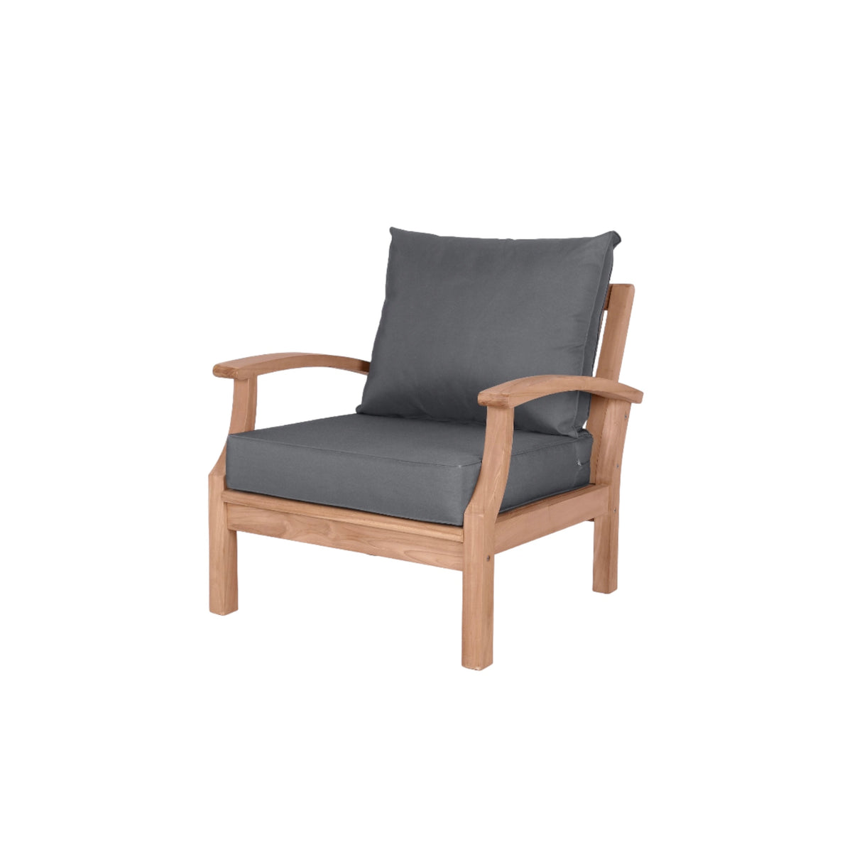 Lanai Outdoor Armchair - Teak / Grey