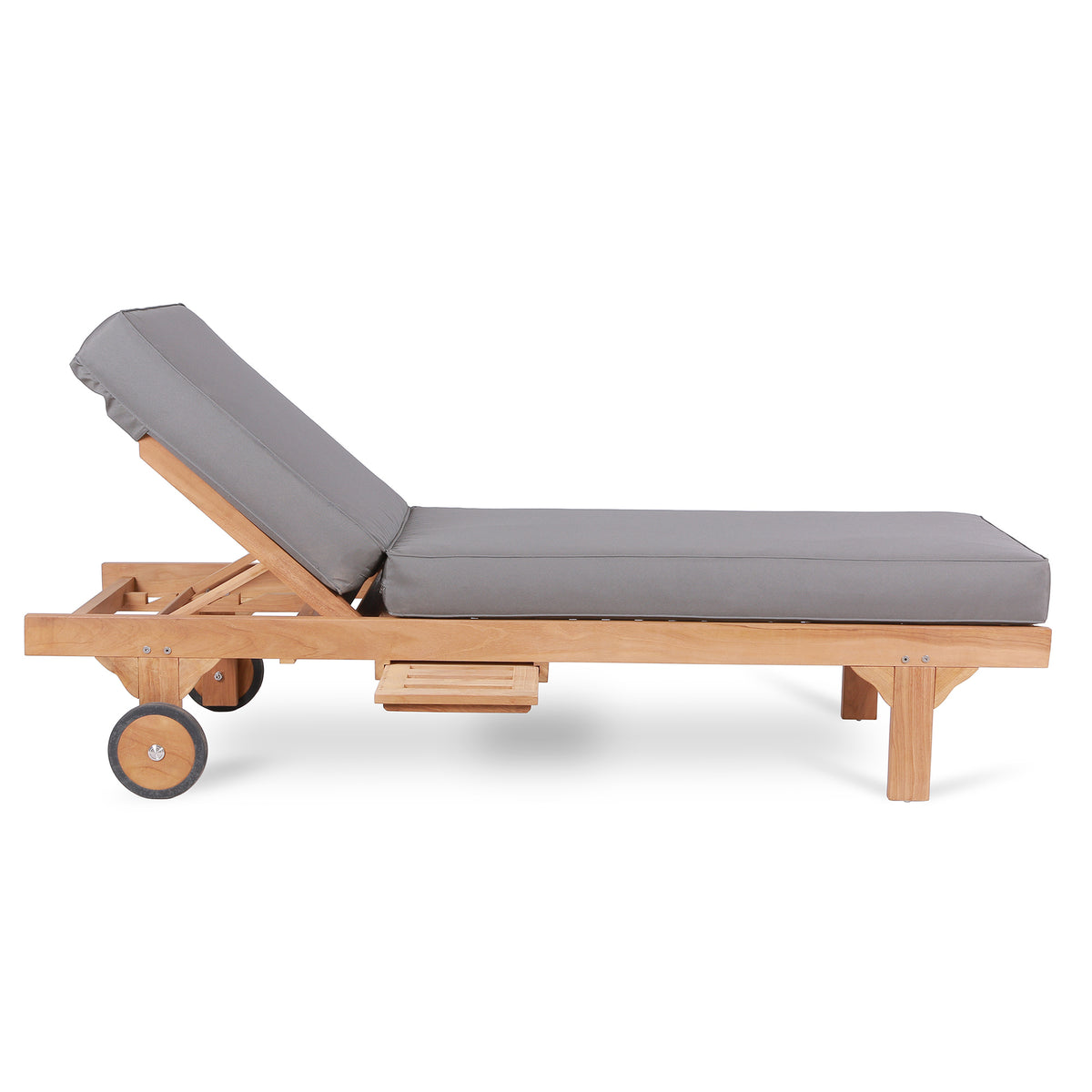 Lanai Sun Lounge - Teak / Grey