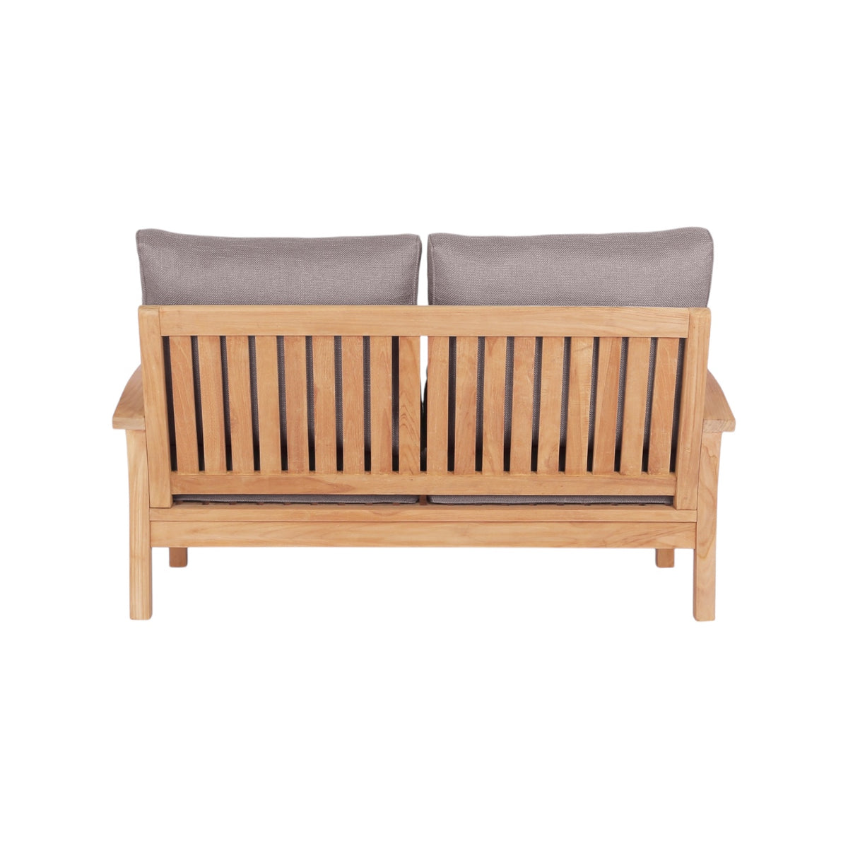 Lanai 2 Seater Outdoor Lounge - Teak / Dove