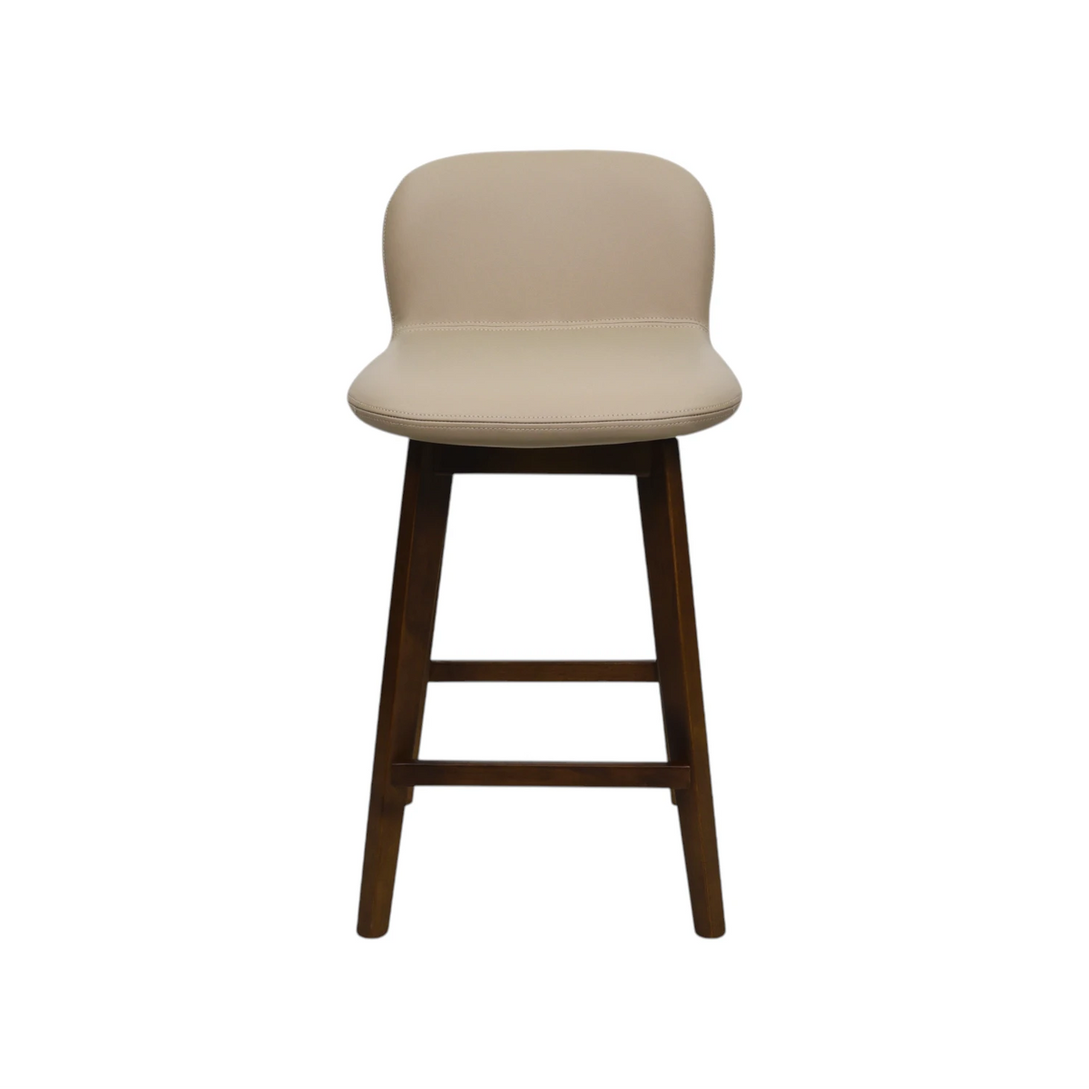 Luma Barstool - Oslo Oatmeal Leather / Honey Leg