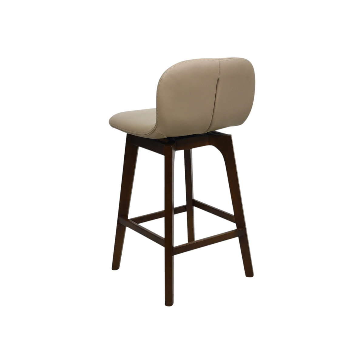 Luma Barstool - Oslo Oatmeal Leather / Honey Leg