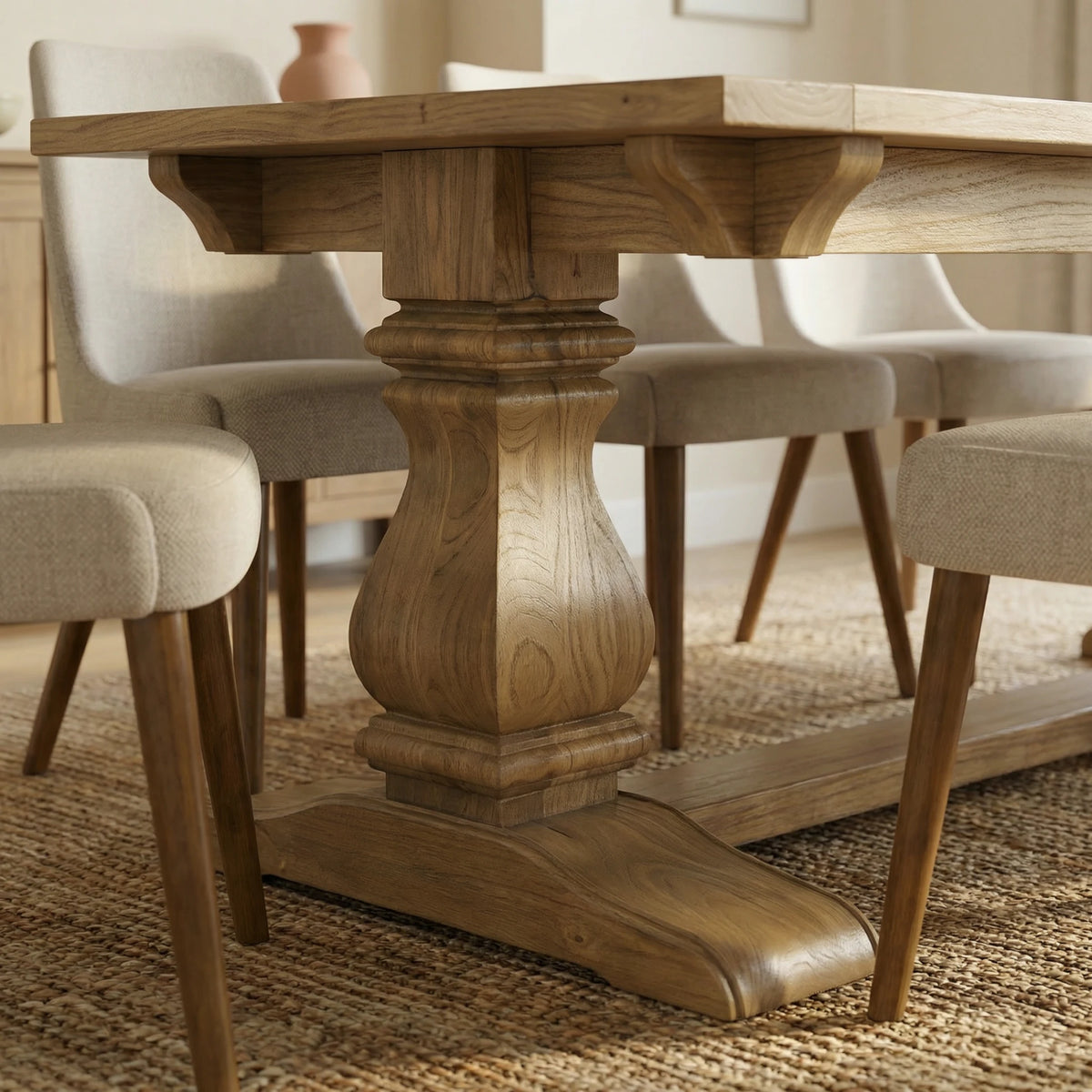 Marlowe Extension Dining Table 210-310cm - Vintage Oak