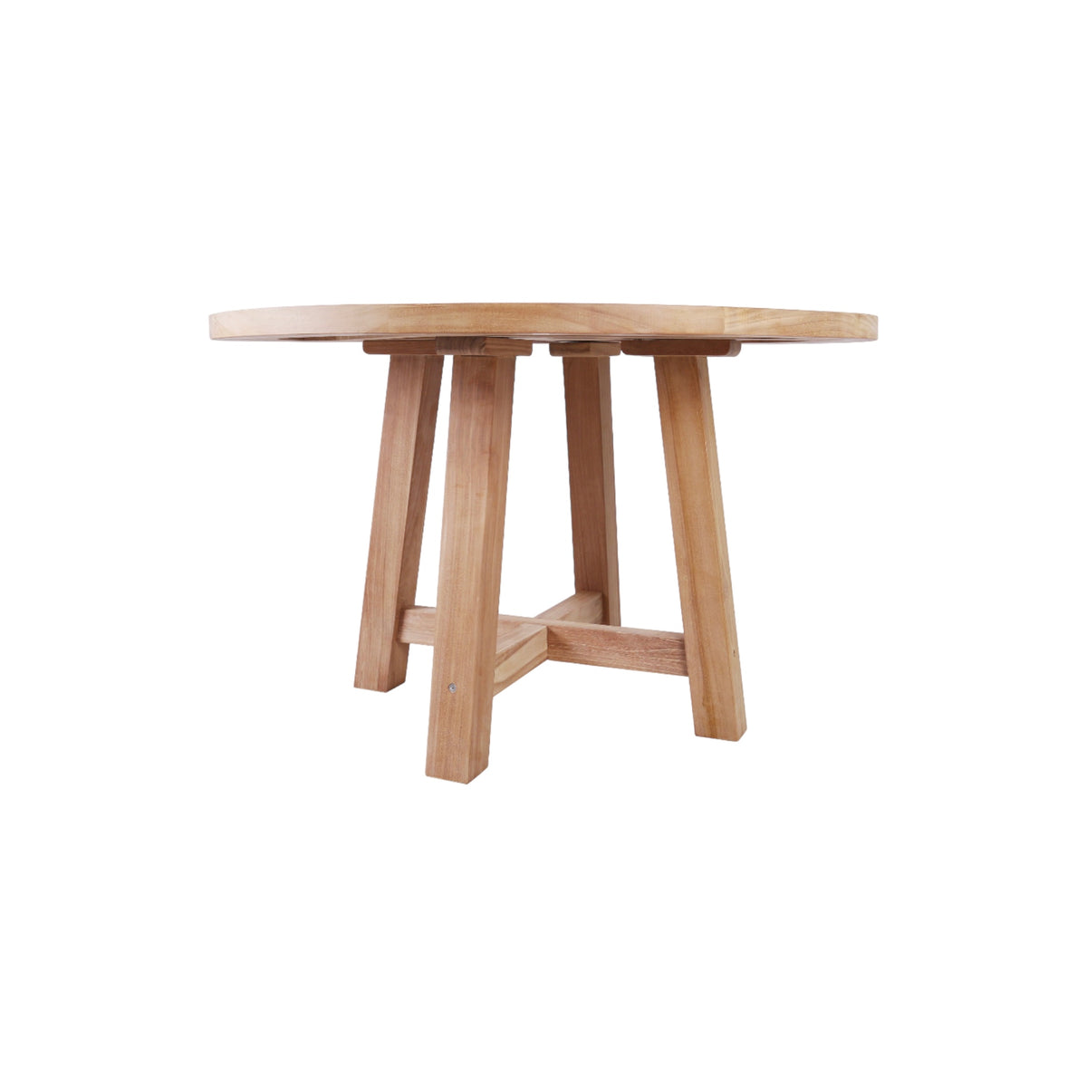 Maui Round Dining Table 120cm - Teak