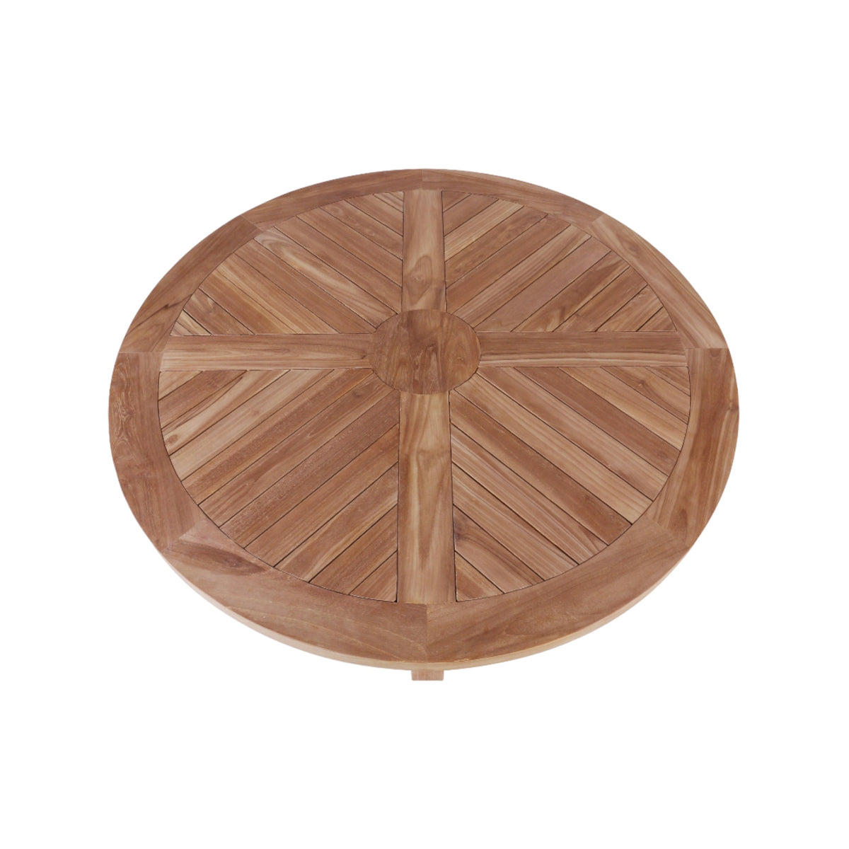 Maui Round Dining Table 120cm - Teak