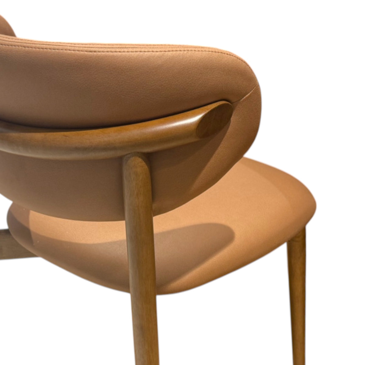 Montana Dining Chair - Tan / Honey Leg