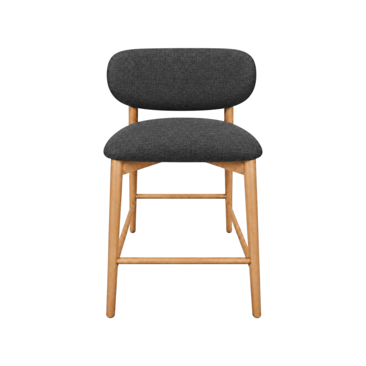 Montana Barstool - Charcoal / Natural Leg