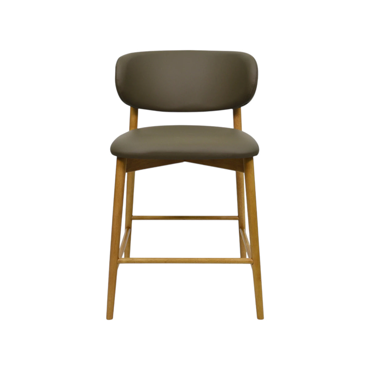 Montana Barstool - Oslo Olive / Natural Leg