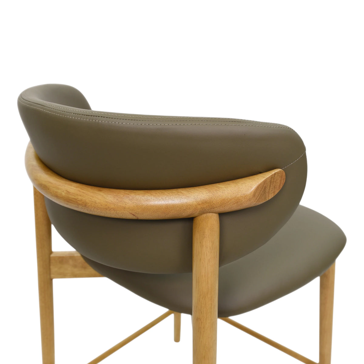 Montana Barstool - Oslo Olive / Natural Leg