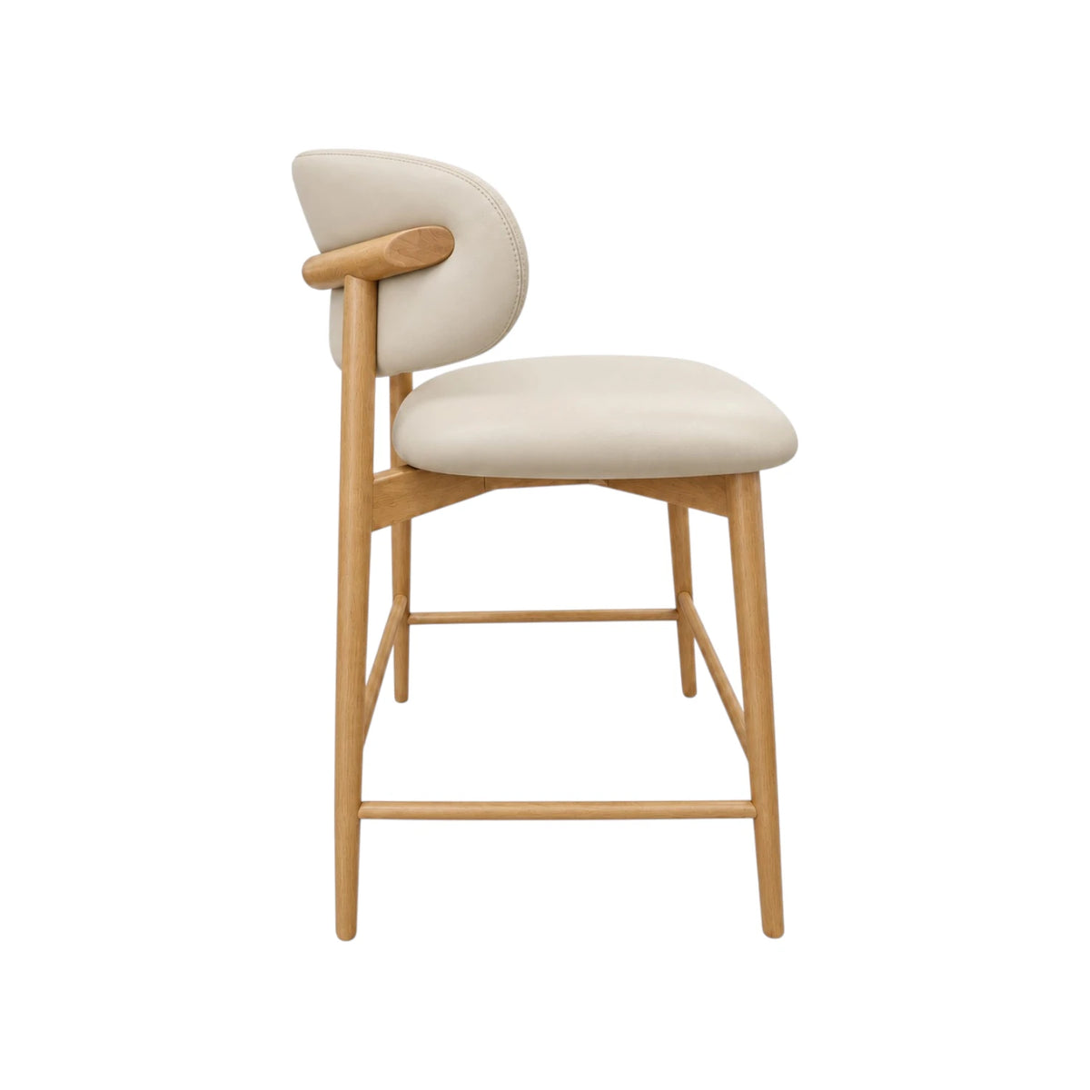 Montana Barstool - Oslo Creta Leather / Natural Leg