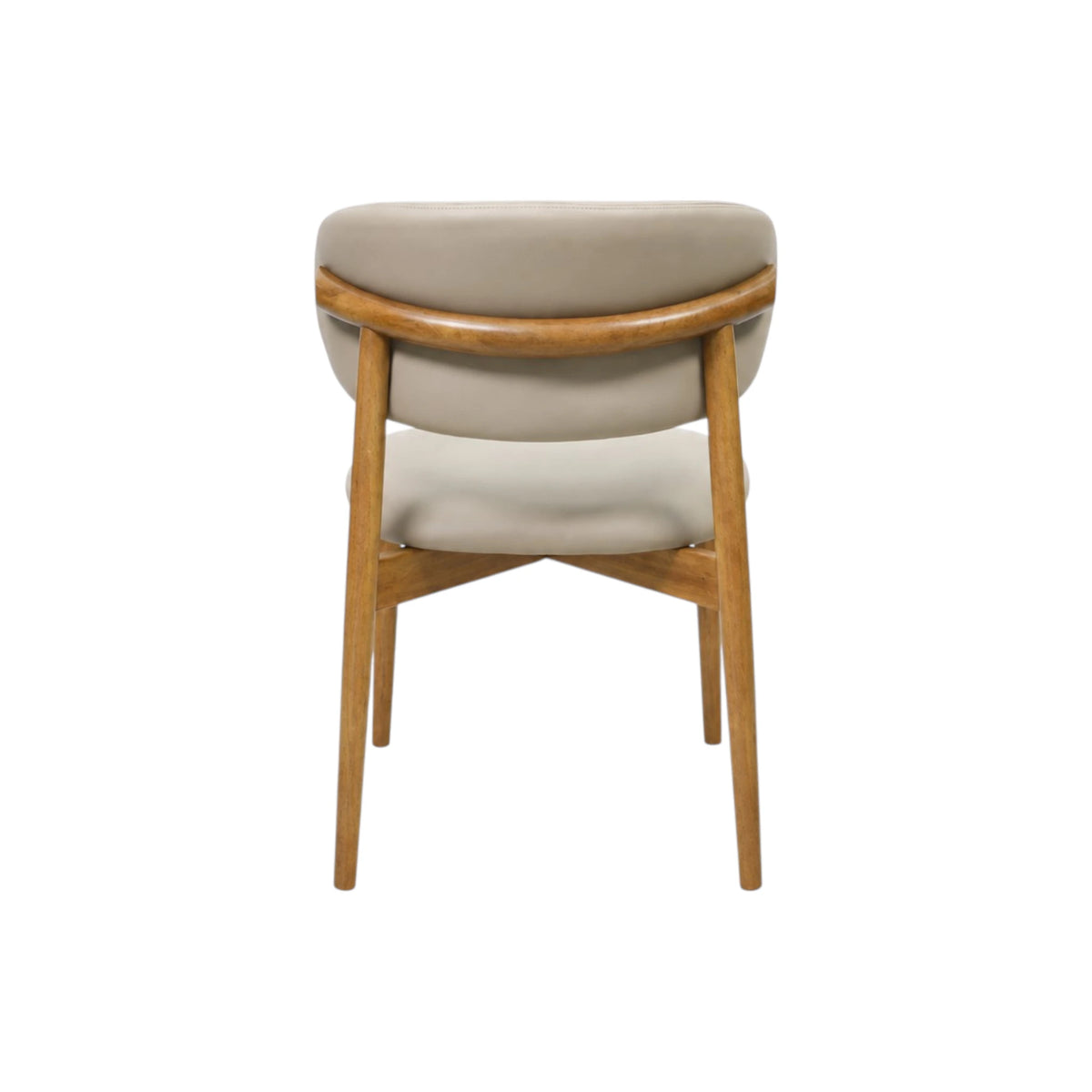 Montana Dining Chair - Oslo Creta Leather / Natural Leg