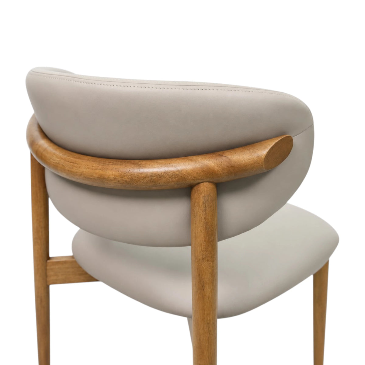 Montana Dining Chair - Oslo Creta Leather / Natural Leg