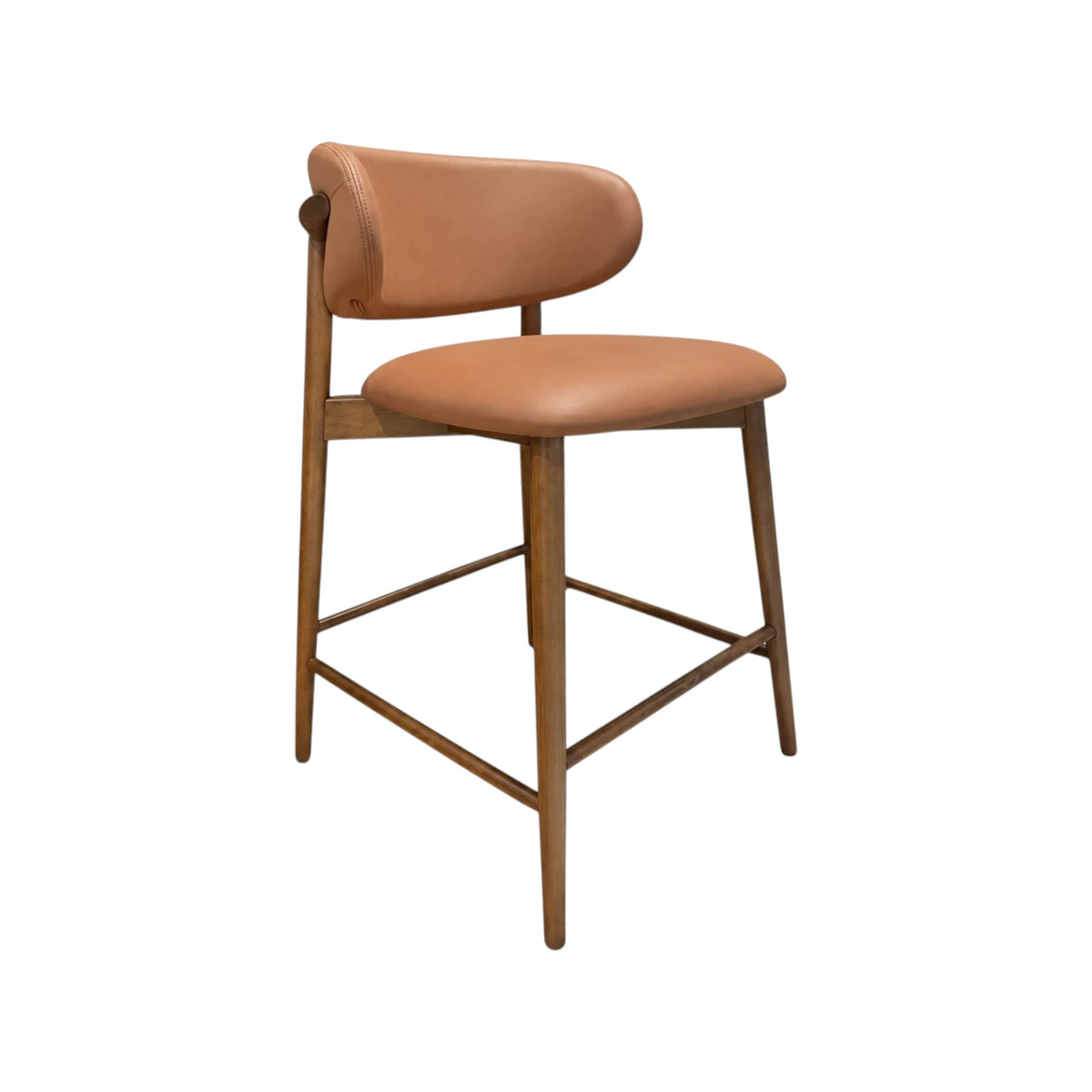 Montana Barstool - Tan / Honey Leg