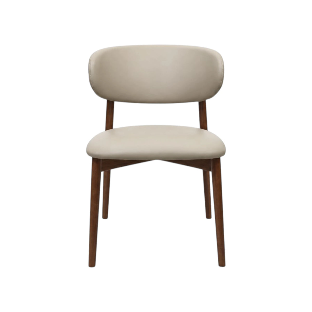 Montana Dining Chair - Oslo Creta Leather / Honey Leg