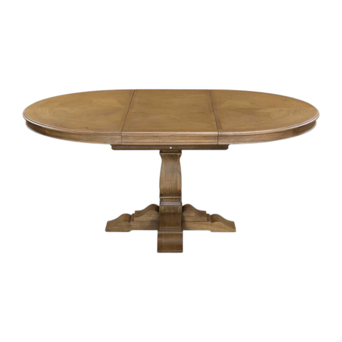 Deauville Round Extension Dining Table 125-175cm - Provincial Parquetry