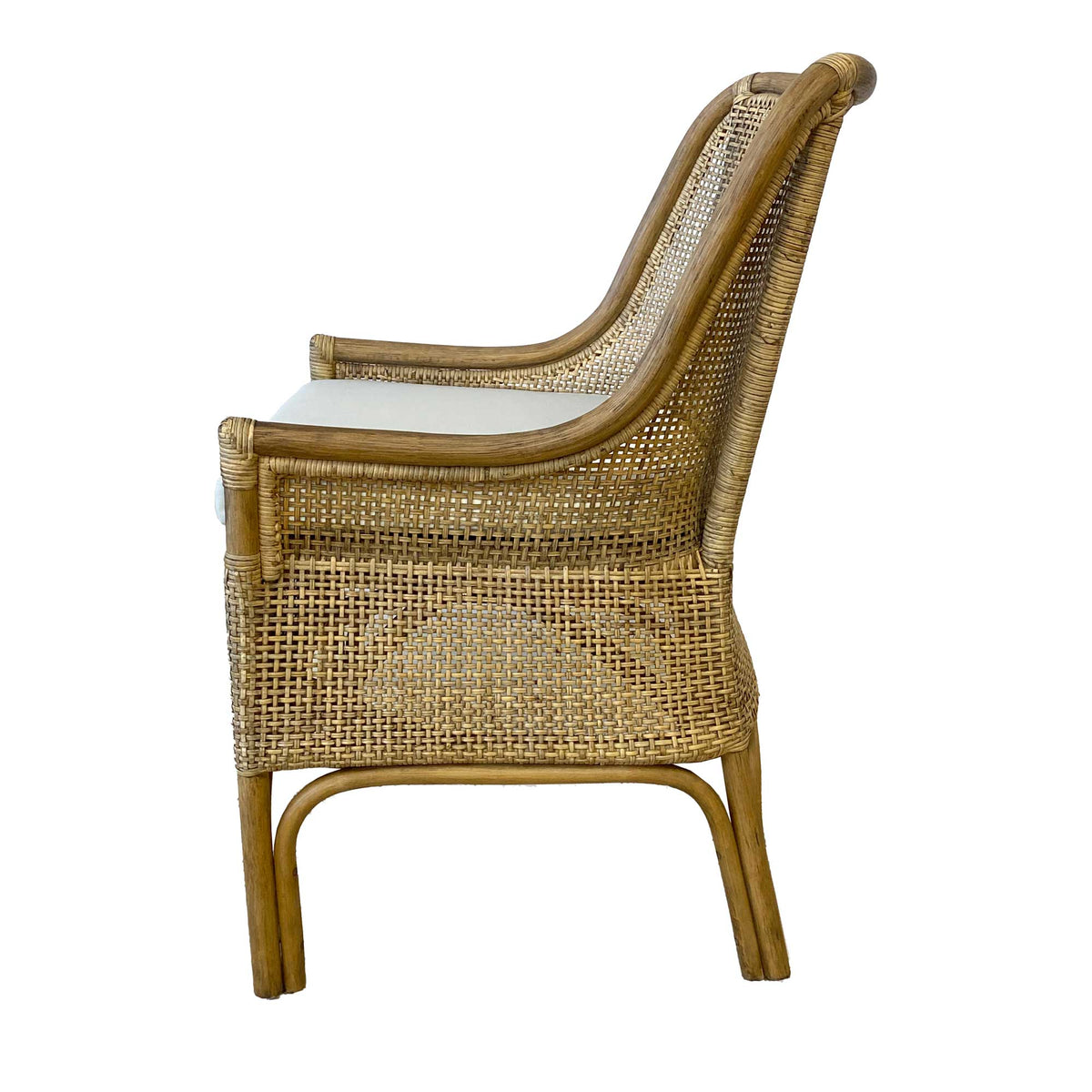 Raffles Rattan Dining Chair with Cushion