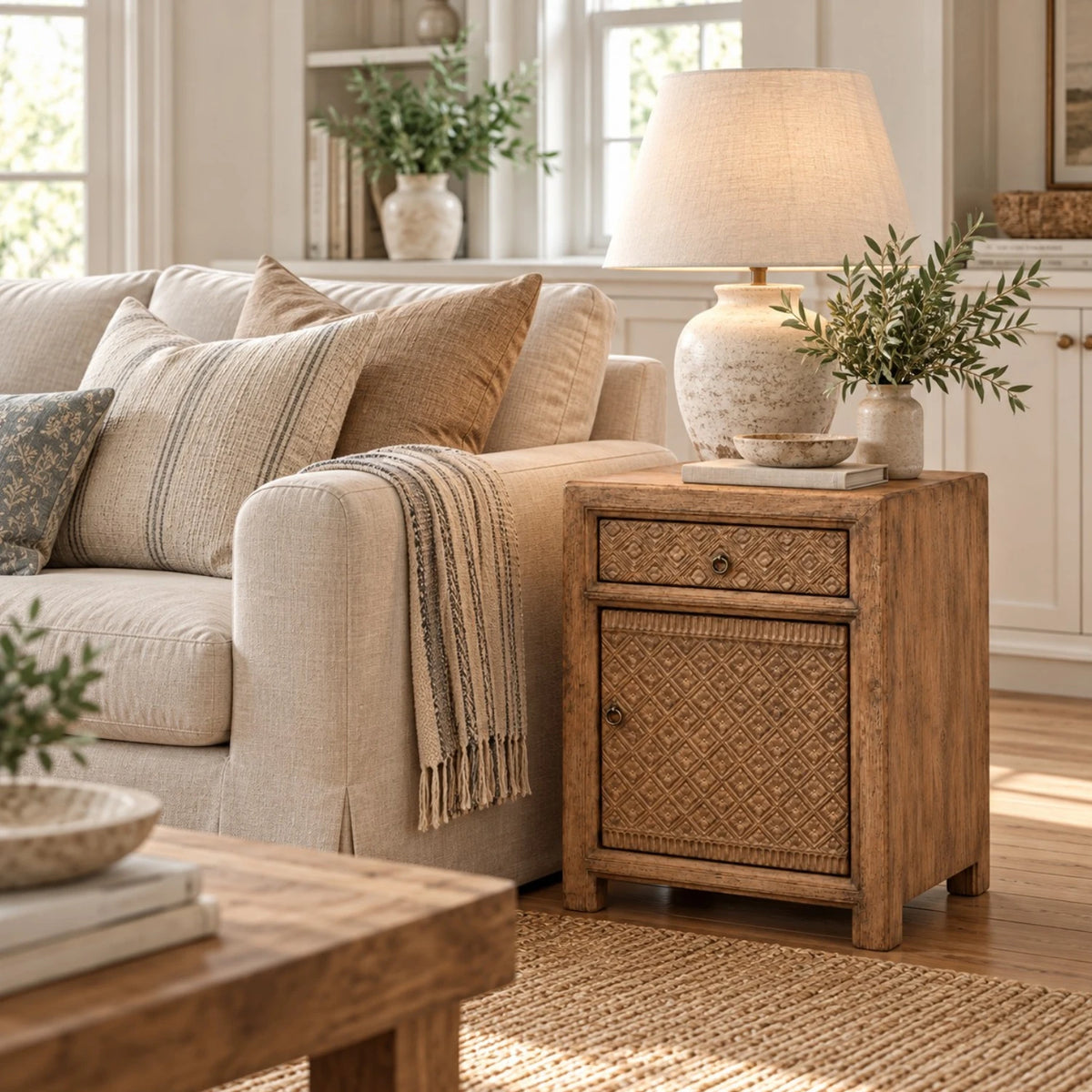 Side Table Cabinet - Right - 2020-324R-R