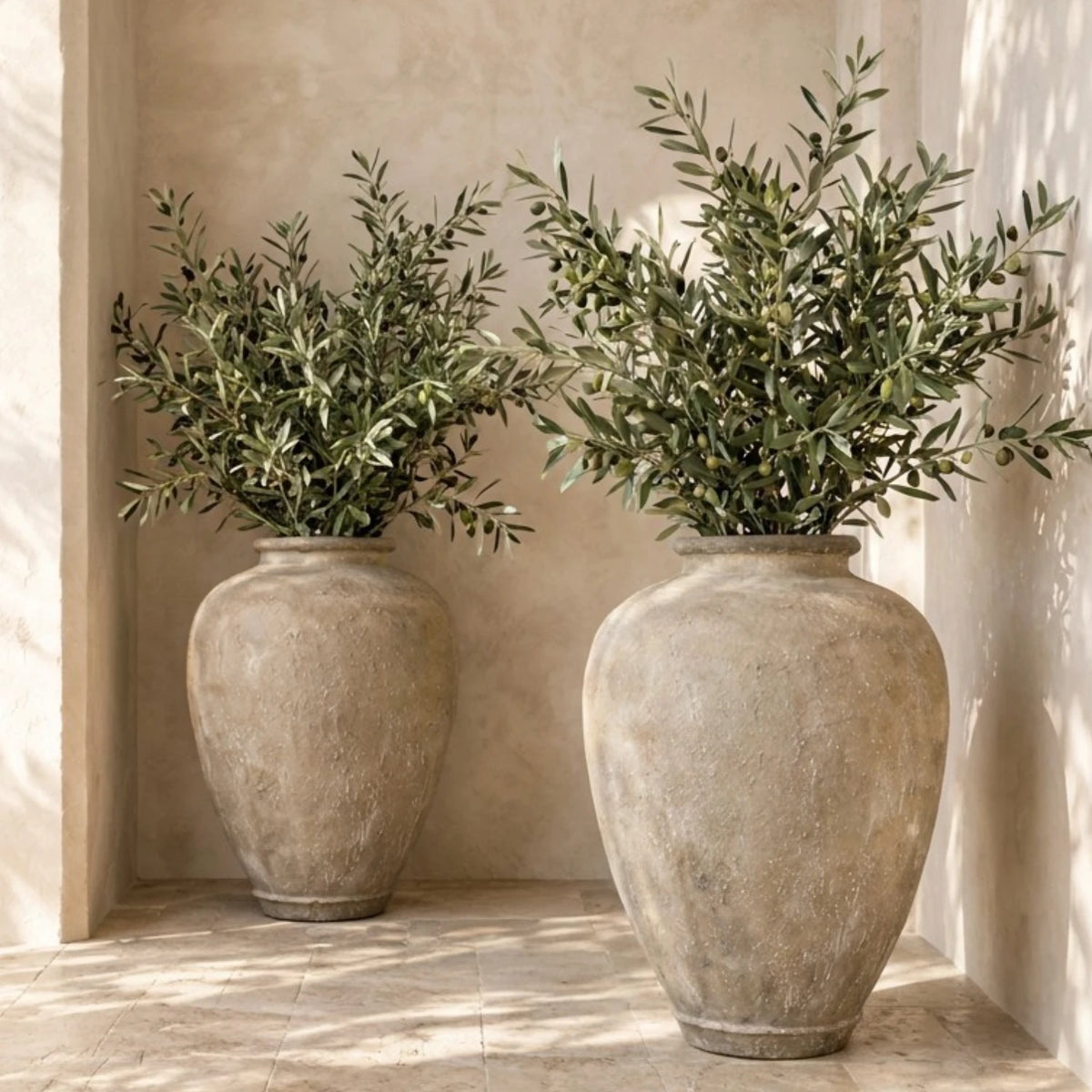 Rustic Sandstone Urn - 100cm