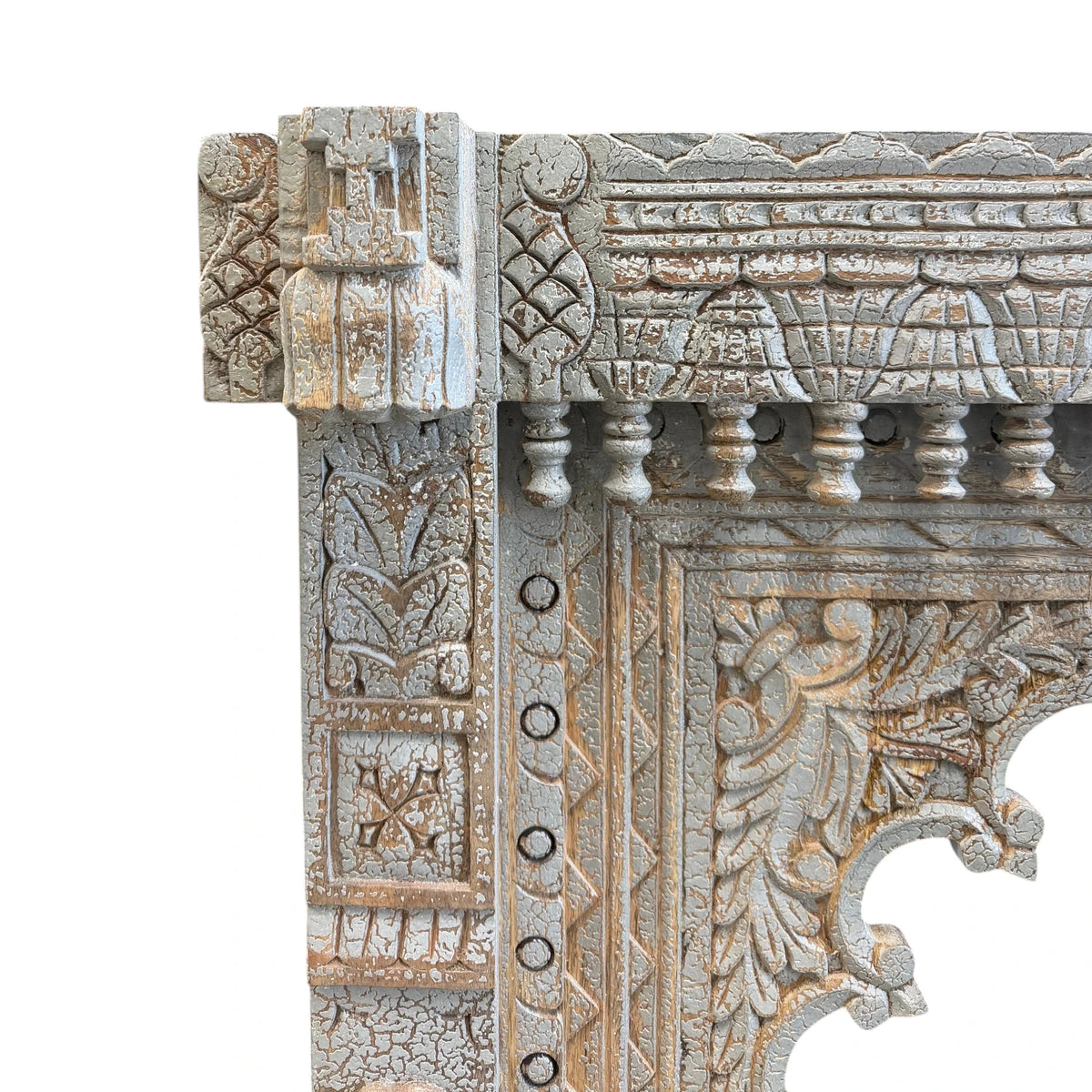 INDIAN CARVED MIRROR 90x118