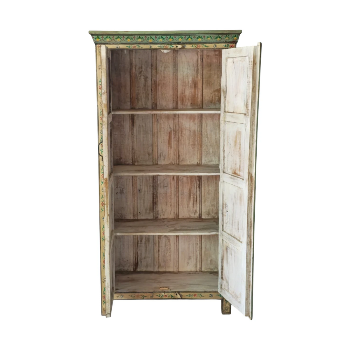 Jaipur Indian Painted Timber Storage Cabinet